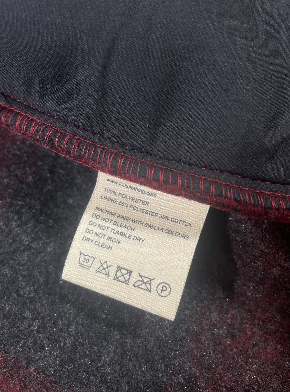 Folk Vintage Folk Luxury Style Mens Wool Style Overshirt Size US M / EU 48-50 / 2 - 6 Thumbnail