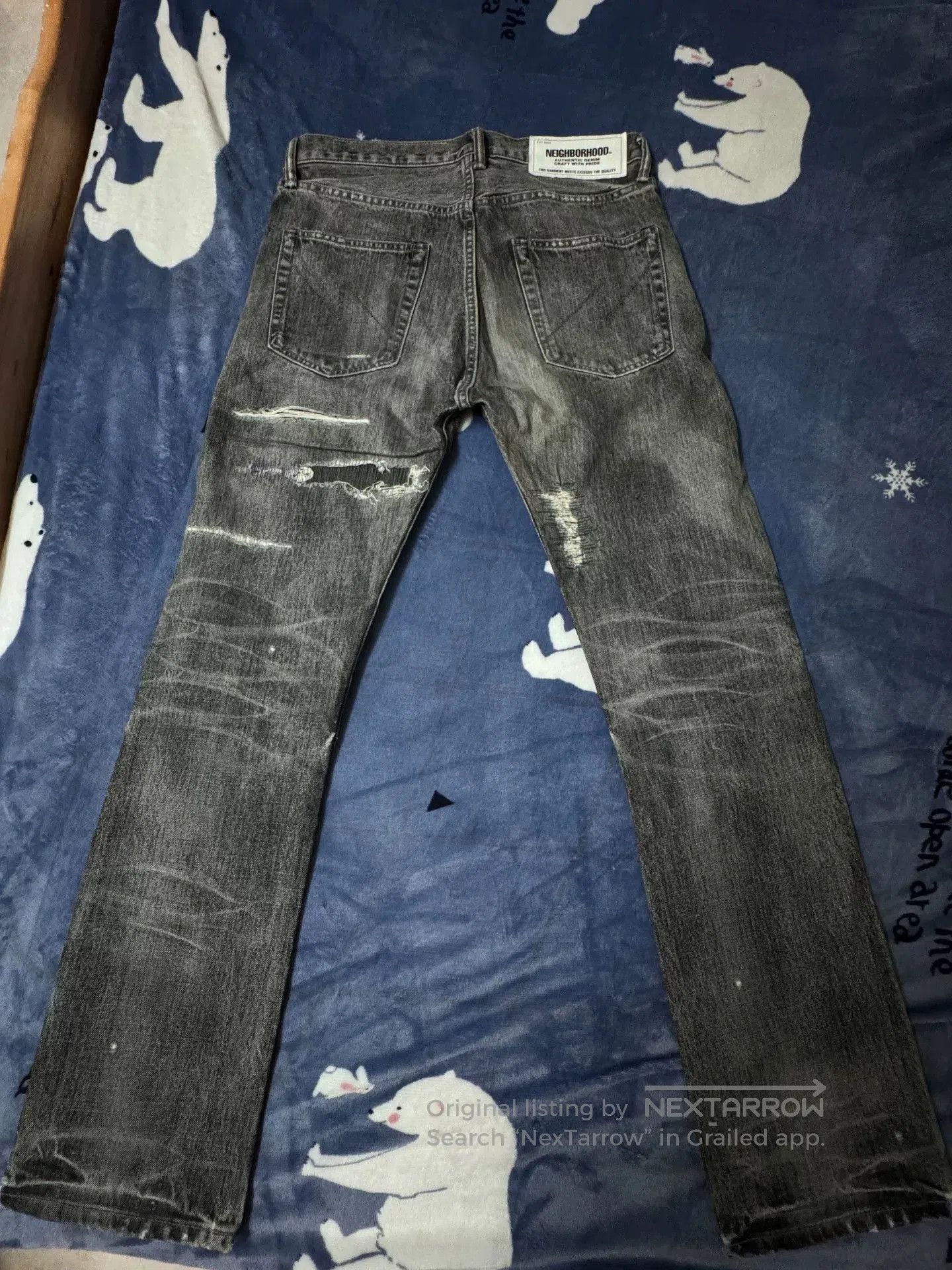 Neighborhood neighborhood jeans with mid. Size US 32 / EU 48 - 4 Thumbnail