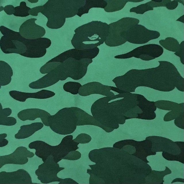 Bape 🔥Shibuya store camo🔥 BAPE Cotton Pique zip hoodie APE NIGO Size US L / EU 52-54 / 3 - 2 Thumbnail