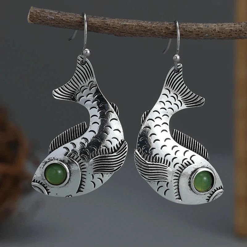 Other Silver Color Earrings Size ONE SIZE - 2 Thumbnail