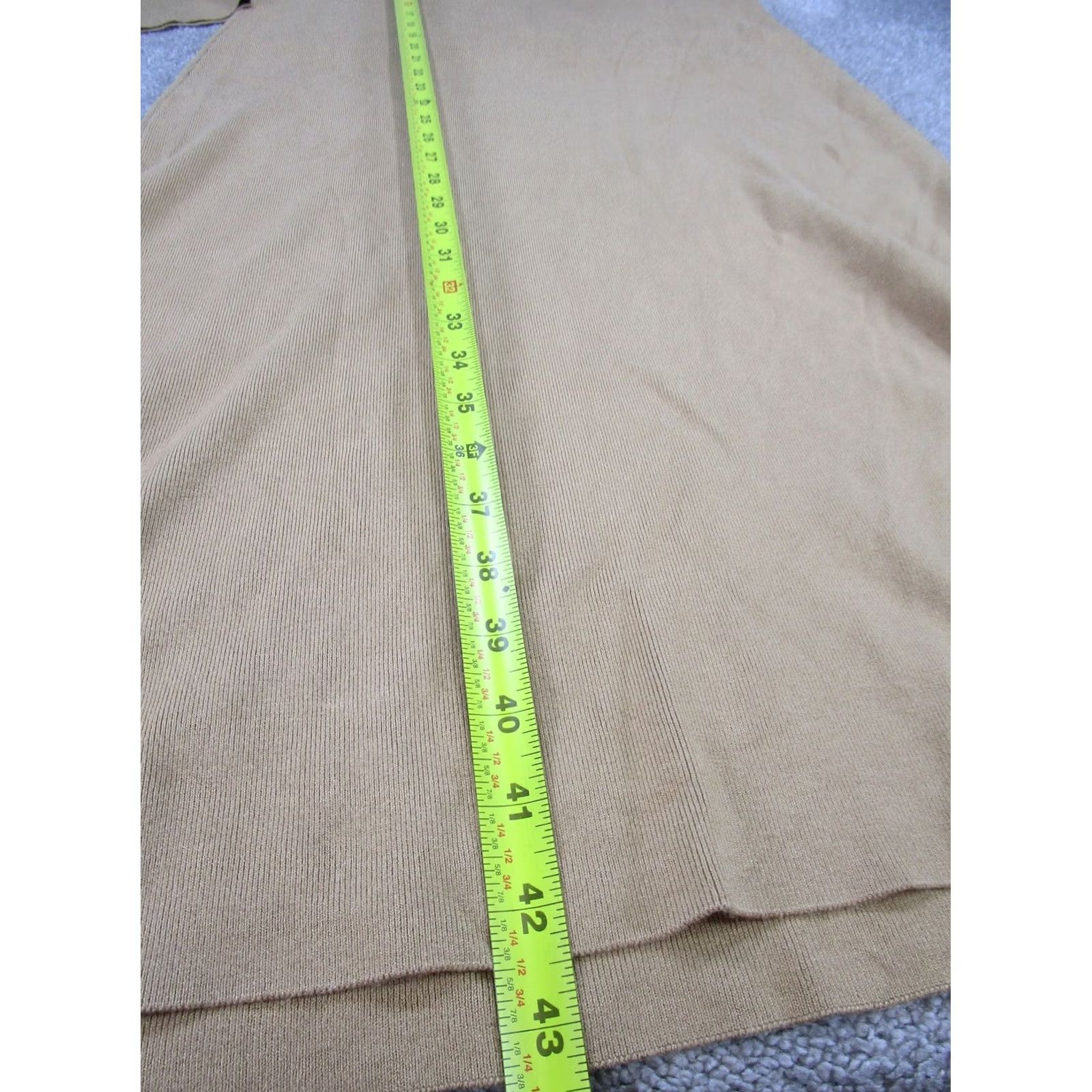 Banana Republic Banana Republic Dress Womens L Brown Shift Petites Single Shoulder Midi NEW Size L / US 10 / IT 46 - 4 Thumbnail