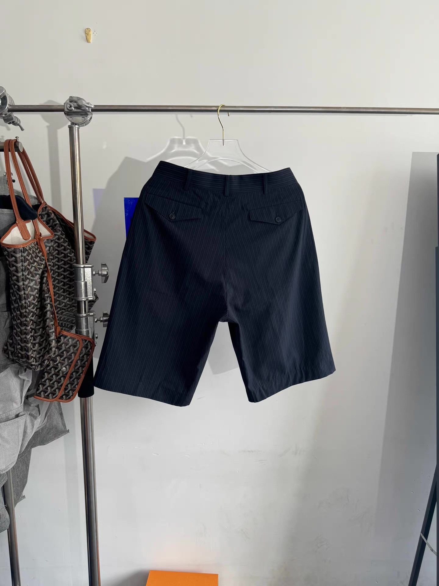 Junya Watanabe Junya Watanabe Striped Suit Shorts Q17 Size US 34 / EU 50 - 3 Thumbnail