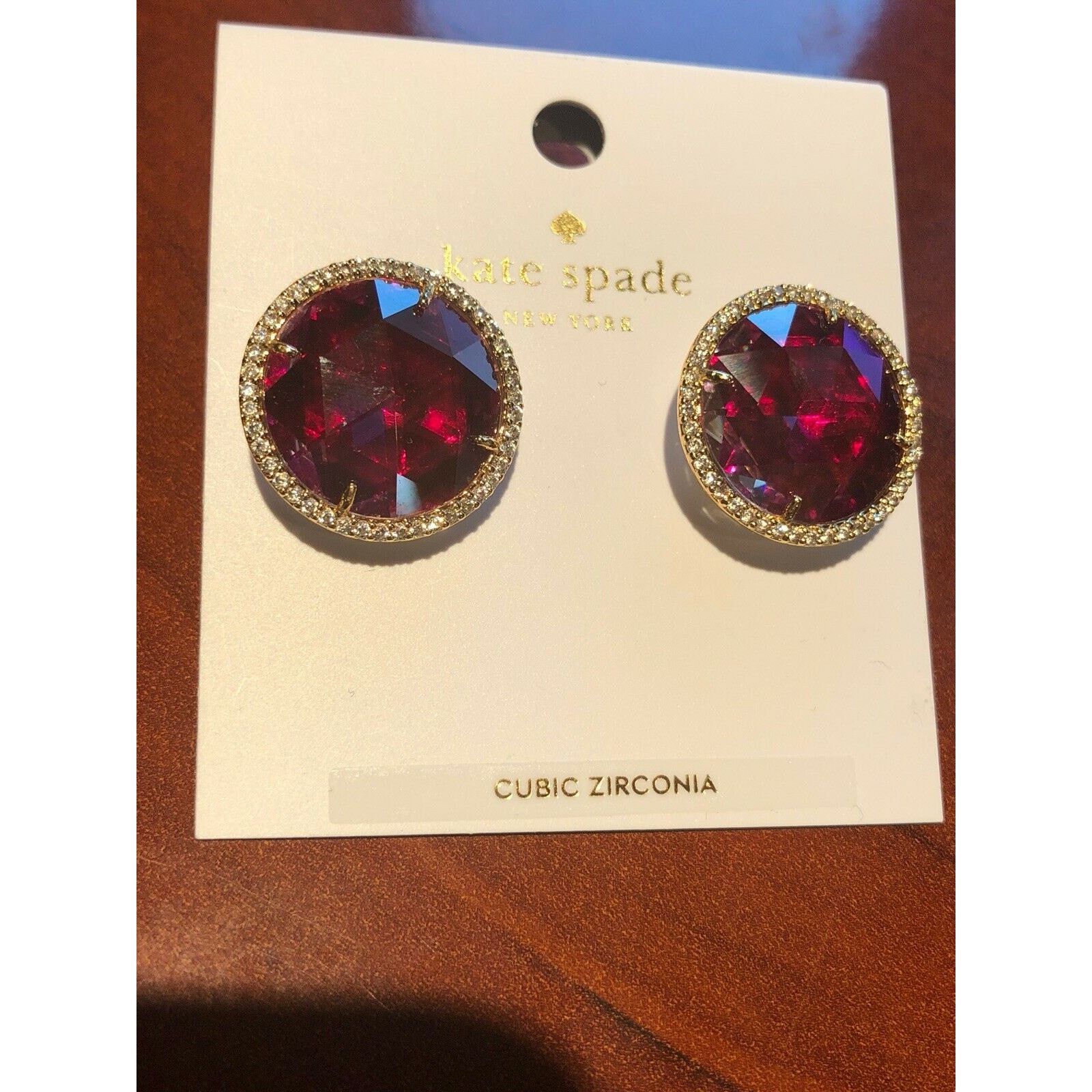 Kate Spade Kate Spade She Has Spark Earrings Crystal Round Studs Size ONE SIZE - 9 Thumbnail