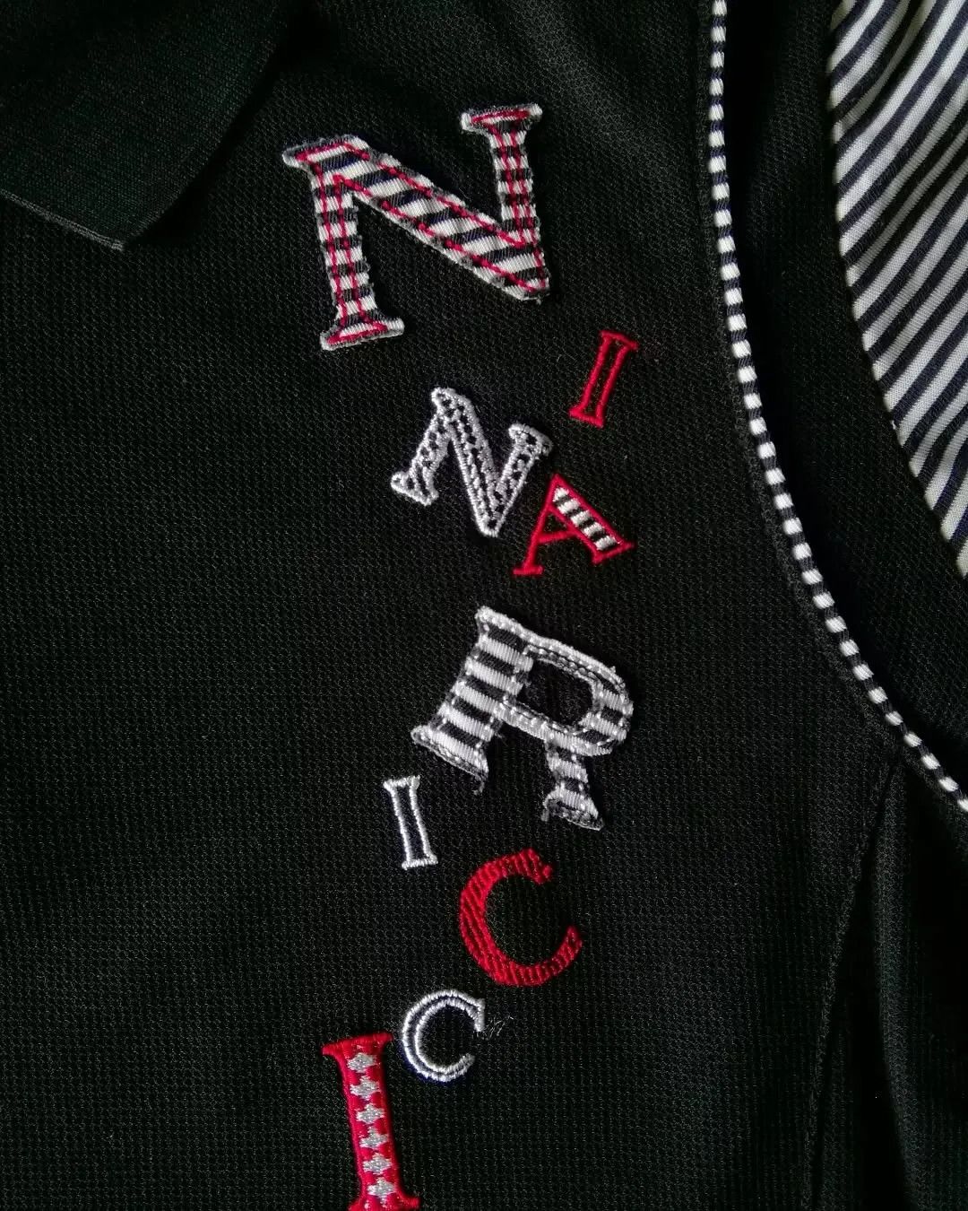 Nina Ricci Vintage Y2K Nina Ricci Sports Golf Polo Shirt Big Logo Size M / US 6-8 / IT 42-44 - 2 Thumbnail