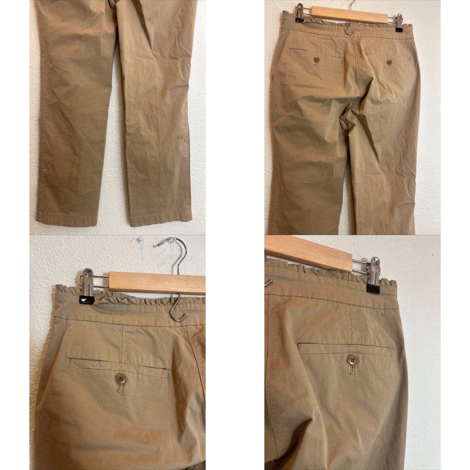 J.Crew VINTAGE? NO - (not vintage) J.CREW Chino Pants Beige 30x27 Women's Size 6 Pants Regular Fit Womens Size 28" / US 6 / IT 42 - 8 Thumbnail