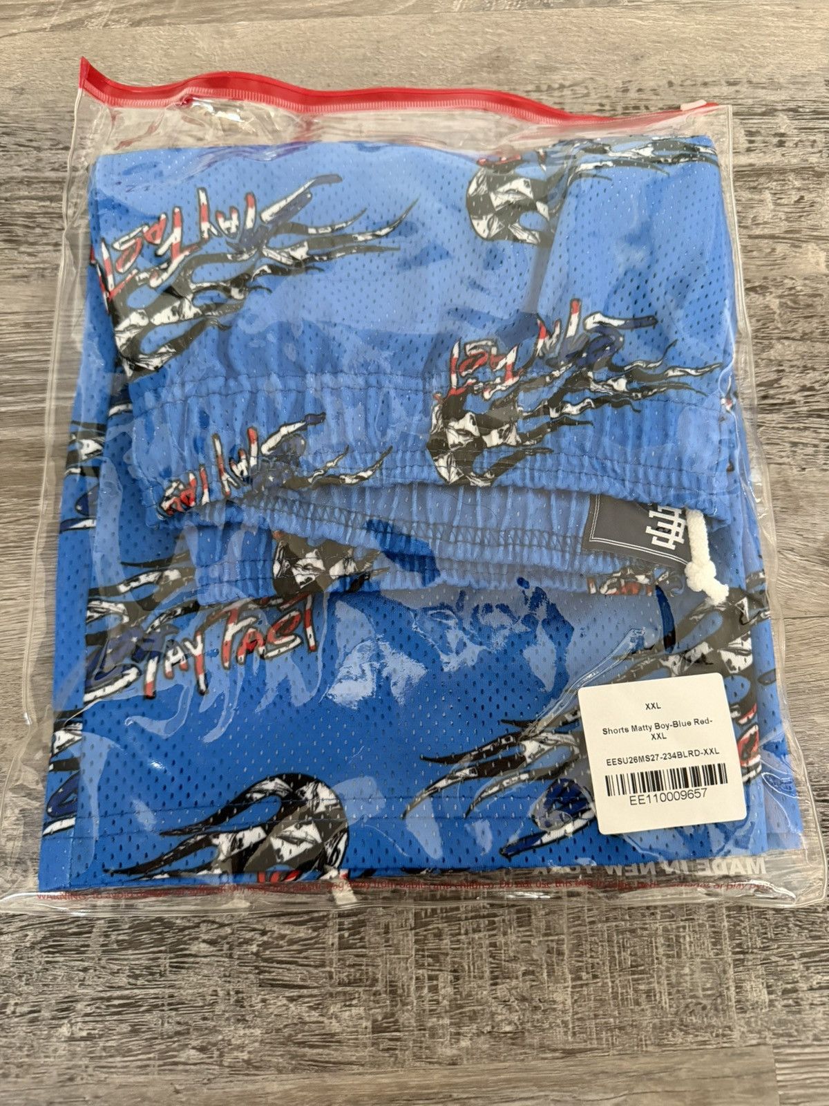 Eric Emanuel Matty Boy Eric Emanuel Blue Shorts XXL Size US 38 / EU 54 - 2 Thumbnail
