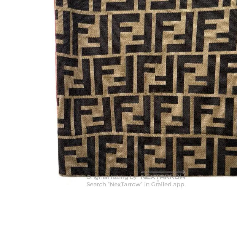 Fendi Fendi Khaki Cotton Blend Dress for Women . Size XL / US 12-14 / IT 48-50 - 6 Thumbnail
