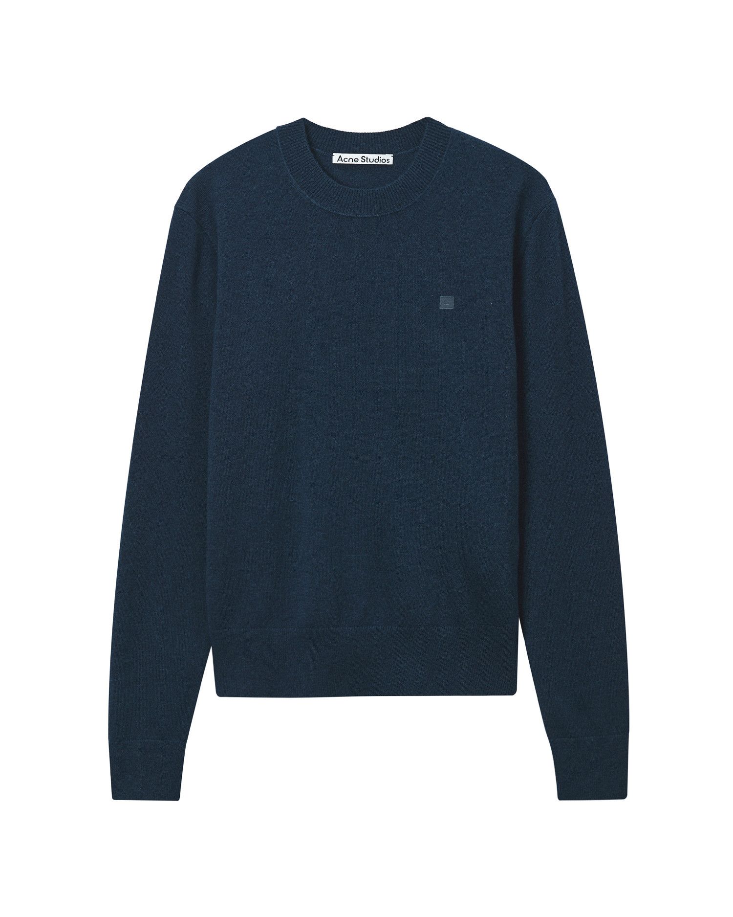 Acne Studios Acne Studios FACE Stitched Detail Crew Neck Knitwear Size XS / US 0-2 / IT 36-38 - 1 Thumbnail
