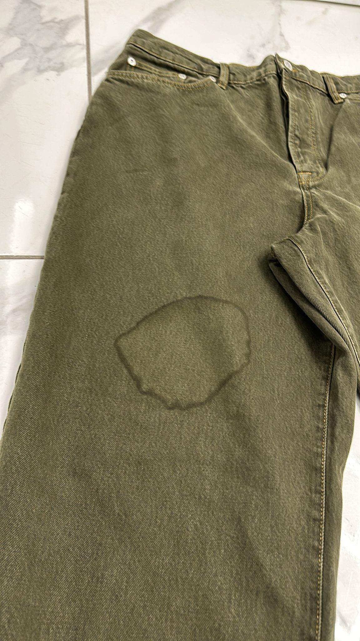 Stussy Stussy Big Ol Jean Olive Size 34 Size US 34 / EU 50 - 3 Thumbnail