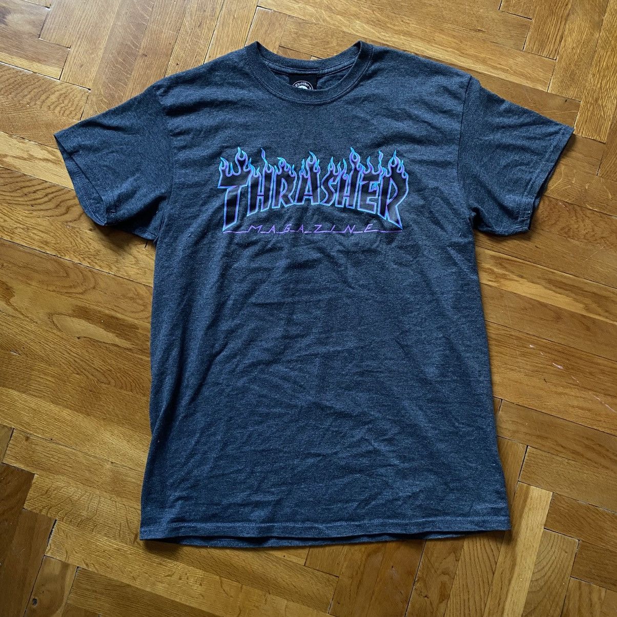 Thrasher THRASHER MAGAZINE Y2K FLAME LOGO T SHIRT Size US M / EU 48-50 / 2 - 1 Thumbnail