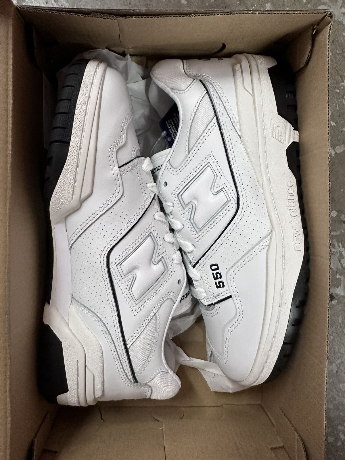 image of Comme Des Garcons x New Balance Cdg X New Balance 550 White Size 7 Shoes, Men's