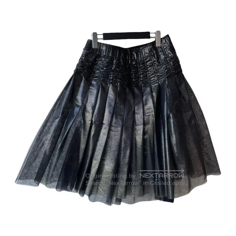 Junya Watanabe Junya Watanabe size S Belted Pleated Skirt Size 22" - 2 Thumbnail