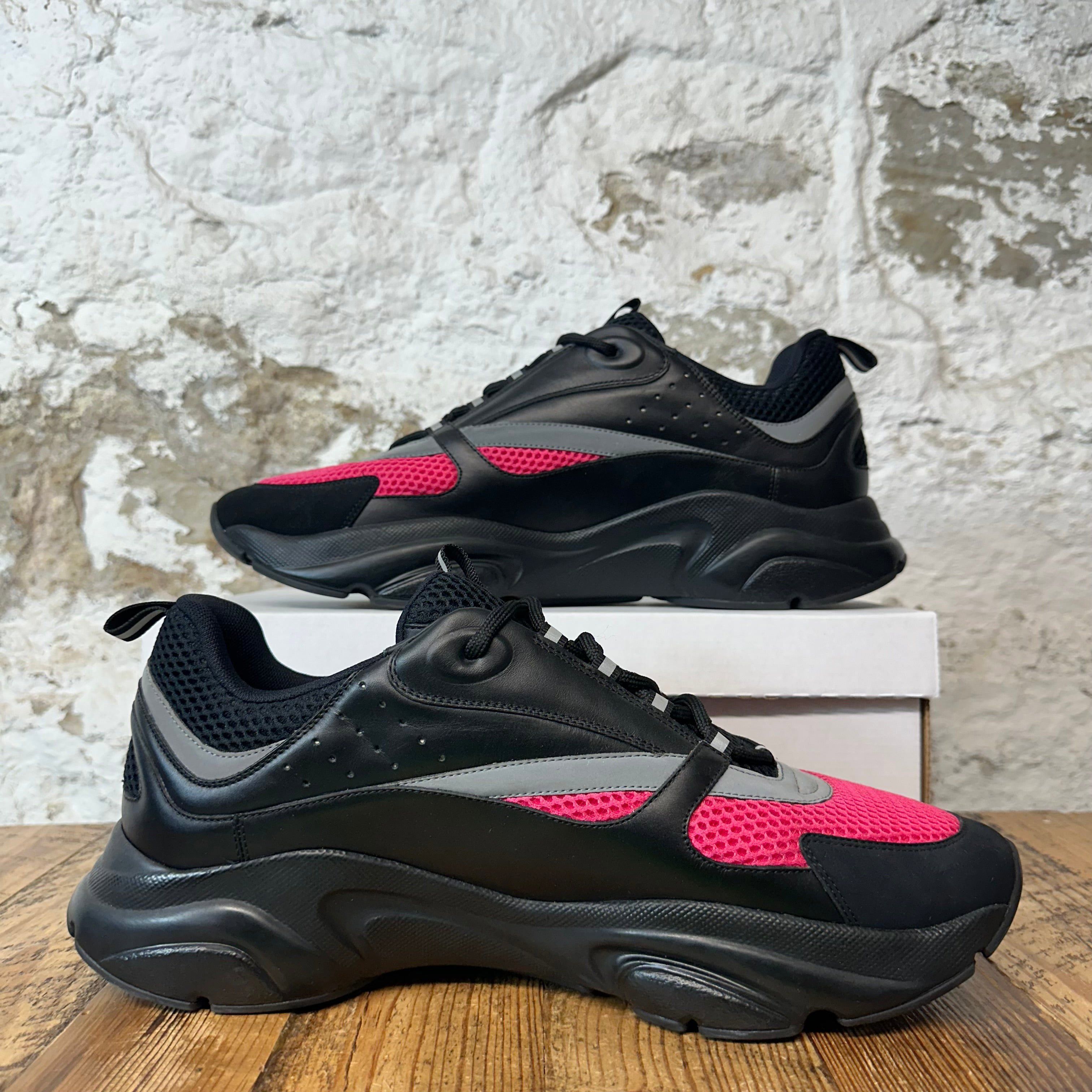 Dior Dior B22 Black Grey Pink Sneaker Sz 15 (48) Size US 15 / EU 48 - 2 Thumbnail