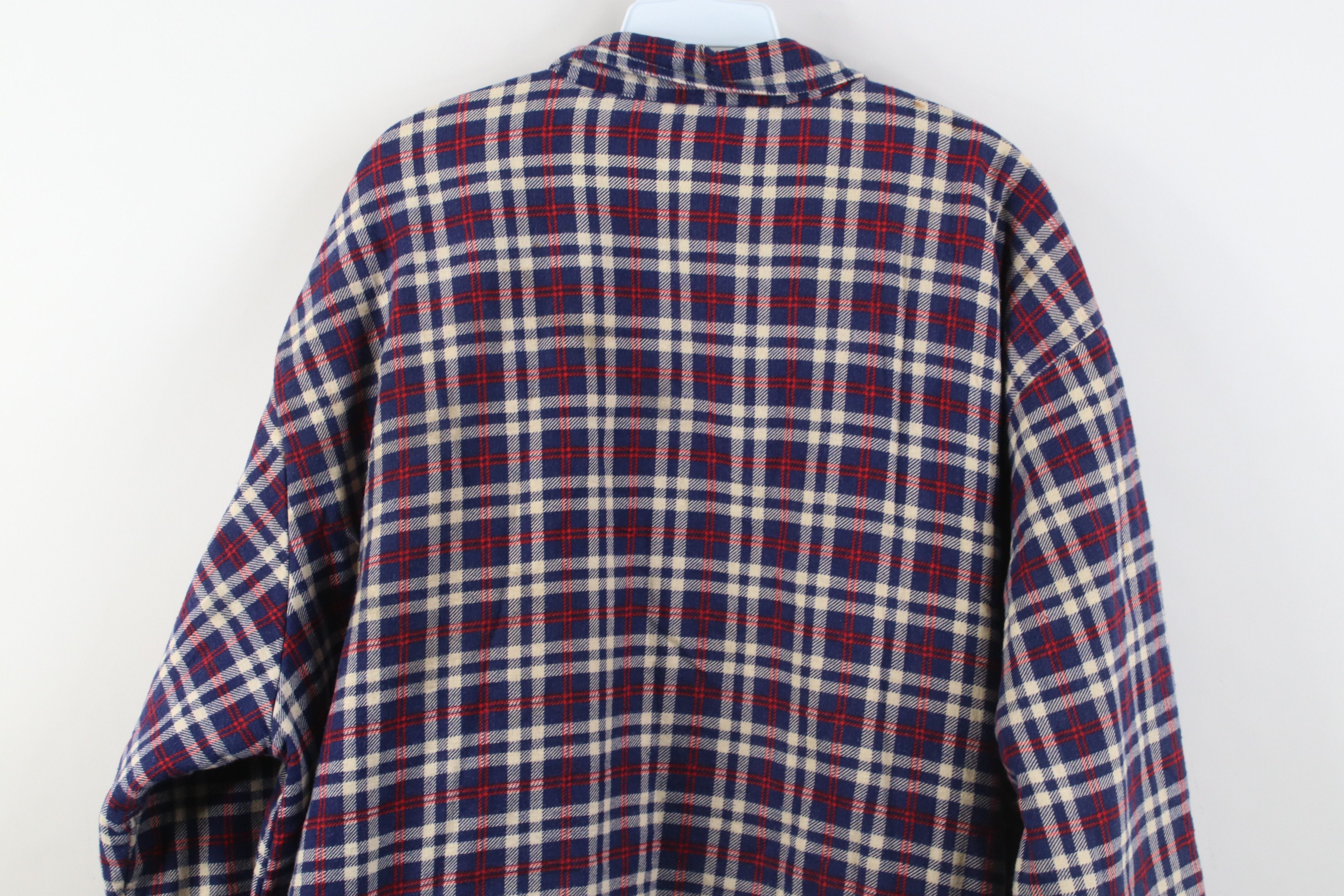 Vintage Vintage 90s Streetwear Button Shirt Jacket Jac Shirt Plaid Size US XXL / EU 58 / 5 - 14 Thumbnail