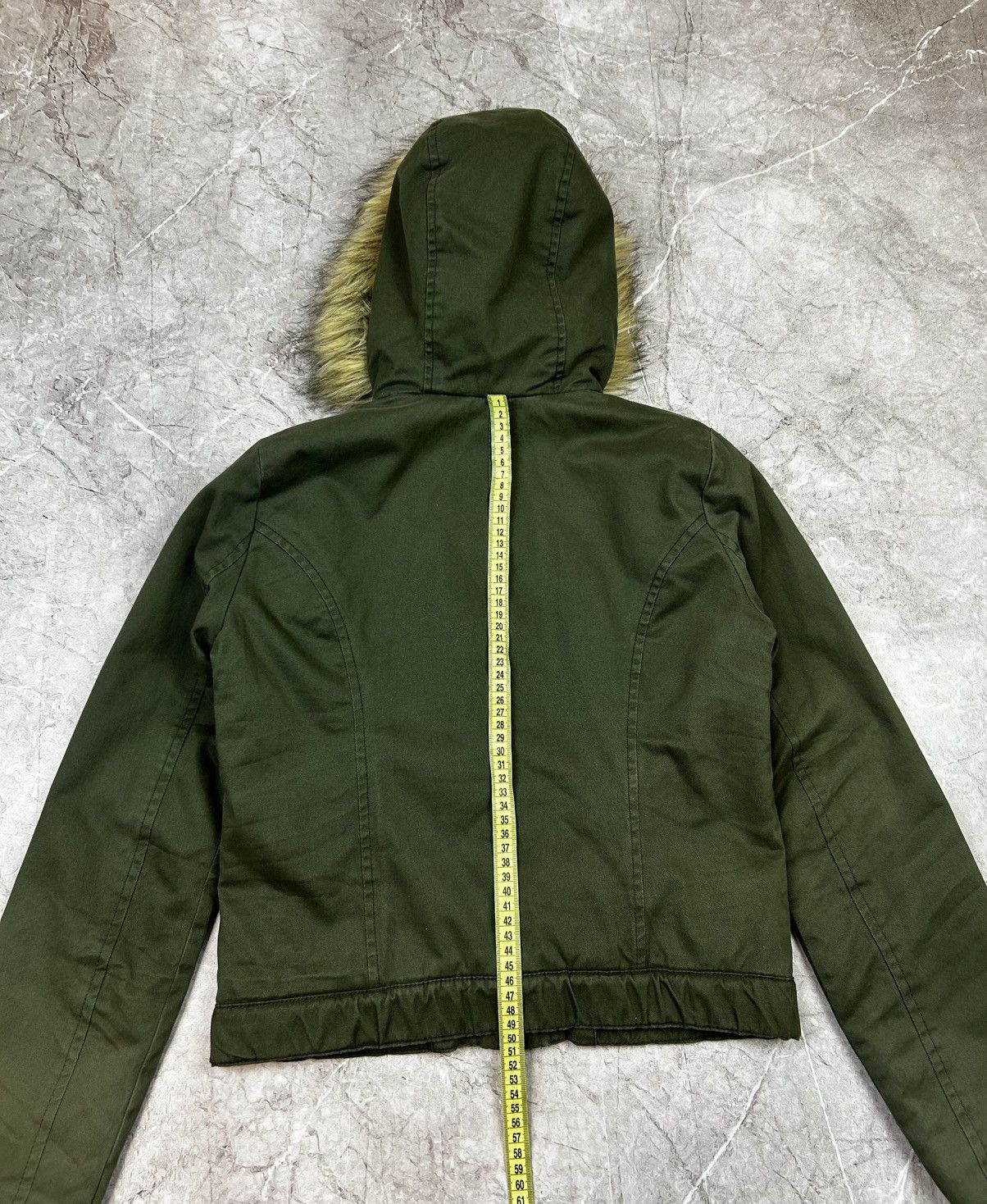 If Six Was Nine 2000s Avant Garde If Six Was Nine Style Jacket fur Hood 90s Size M / US 6-8 / IT 42-44 - 10 Thumbnail