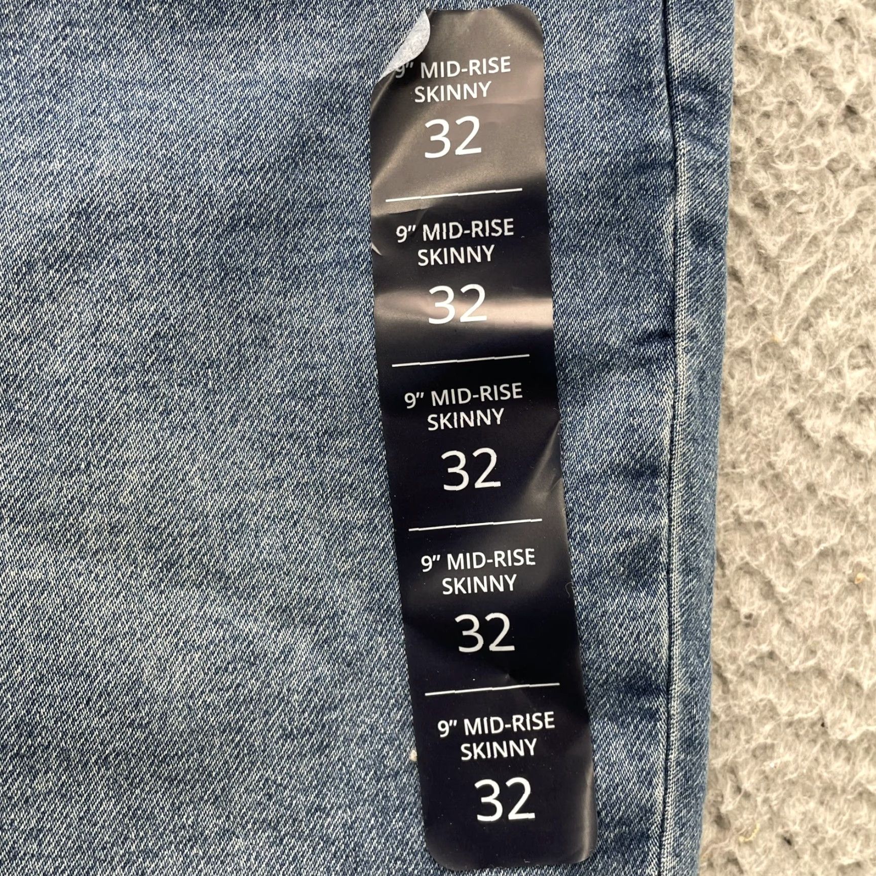 J.Crew VINTAGE J.Crew Jeans Womens 32 Mid Rise Skinny Denim Y2K Chic Academia Indie Preppy 90s Mens? Size 24" / US 00 / IT 34 - 3 Thumbnail