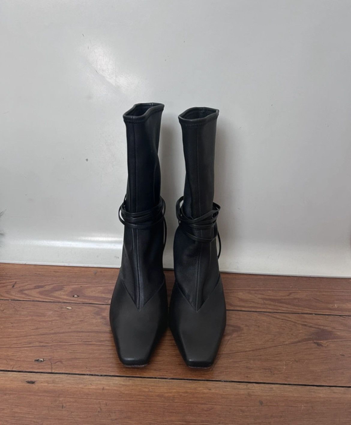 Jonathan Simkhai Lace Heel Boots Size US 8.5 / IT 38.5 - 2 Thumbnail