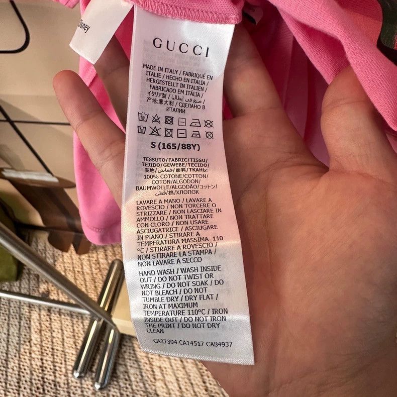 Gucci Gucci Disney Pink Mickey Mouse TShirt-2505 Size S / US 4 / IT 40 - 5 Thumbnail