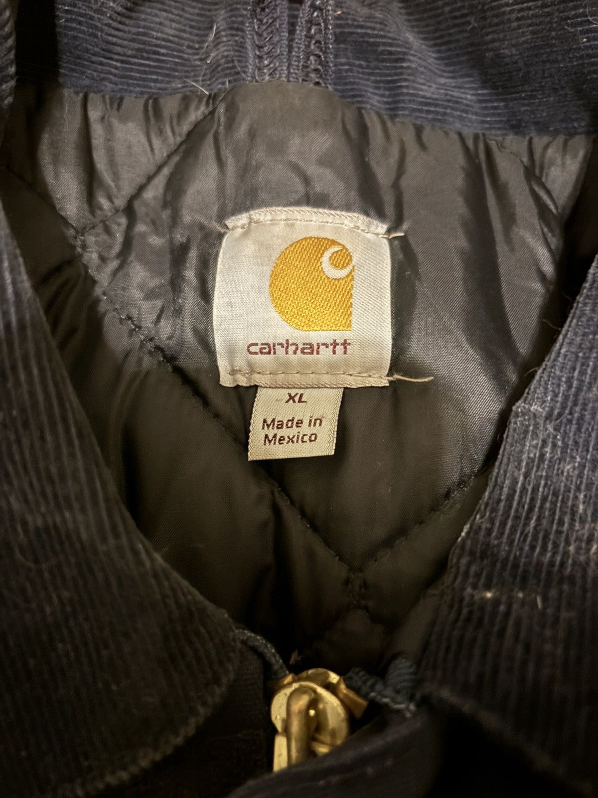 Carhartt × Vintage Carhartt C003-dny Duck Canvas Jacket Quilted Blue Size Xl Size US XL / EU 56 / 4 - 3 Thumbnail