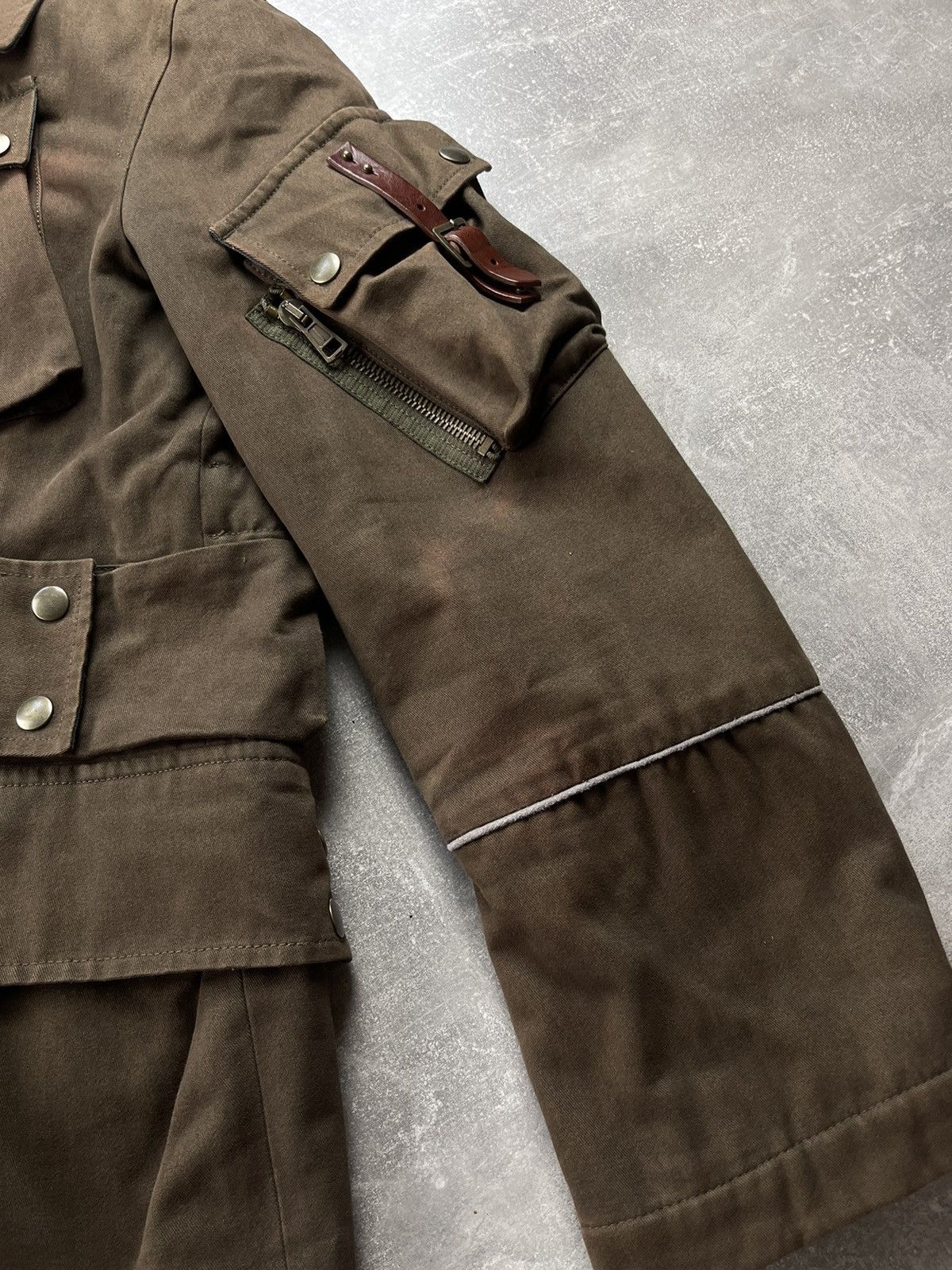 Andrew Mackenzie Vintage Andrew Mackenzie Military Jacket 00s Avant Garde Size US L / EU 52-54 / 3 - 10 Thumbnail