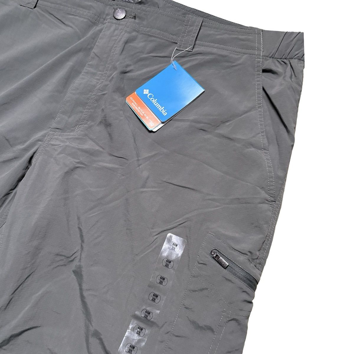 Columbia Columbia Pants Mens 44x30 Gray Omni-Shade Cargo Hiking Size US 44 / EU 60 - 2 Thumbnail