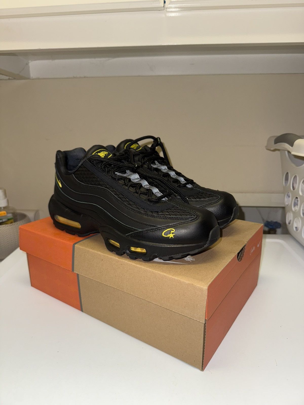 Corteiz × Nike Nike x Corteiz Air Max 95 Honey Black US Men’s size 9.5 Size US 9.5 / EU 42-43 - 1 Thumbnail