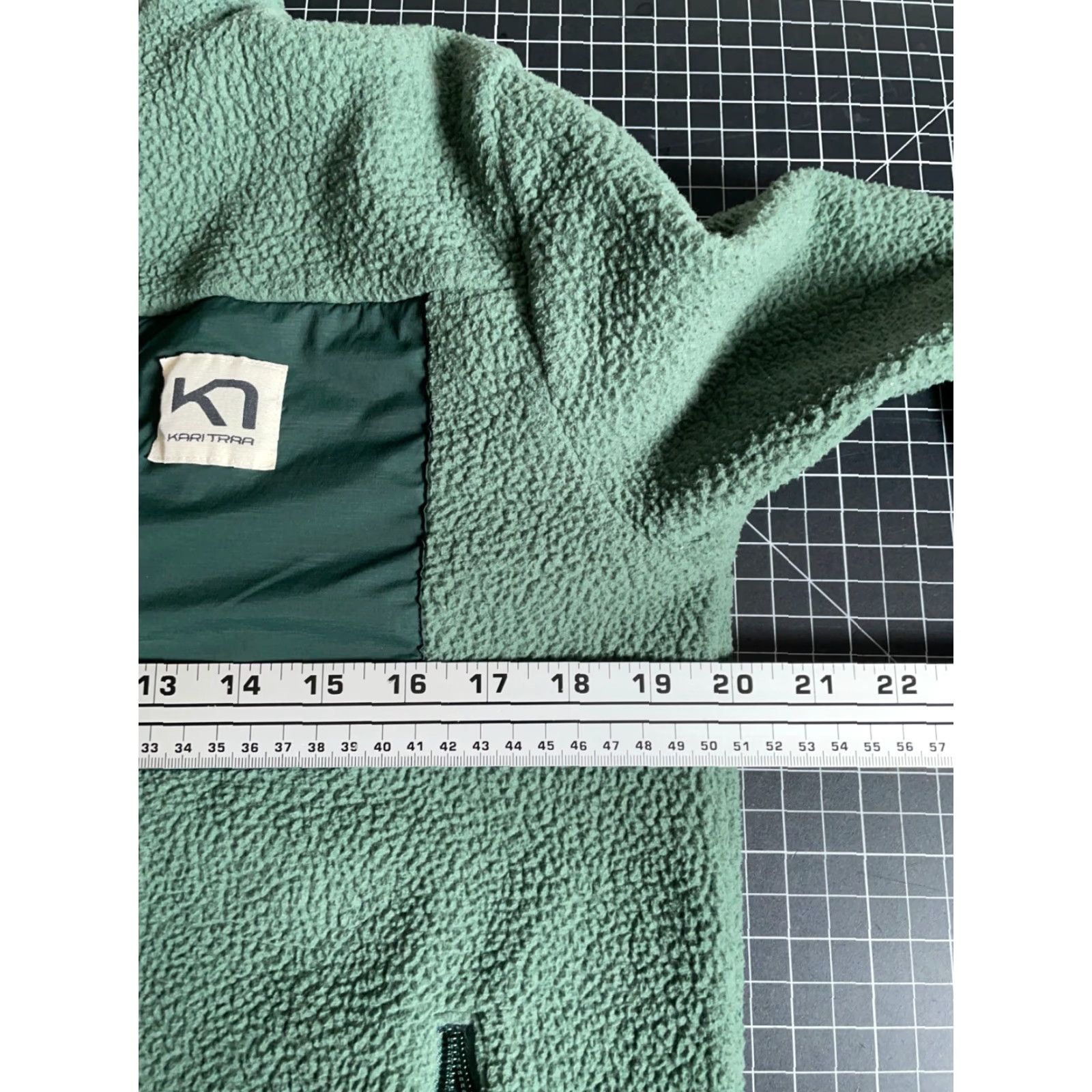 Vintage Kari Traa Rothe Midlayer Jacket Women's M Green Full Zip Lightweight Pockets Unlined Fleece 622569 Style Outdoor Retro 90s? Size M / US 6-8 / IT 42-44 - 5 Thumbnail