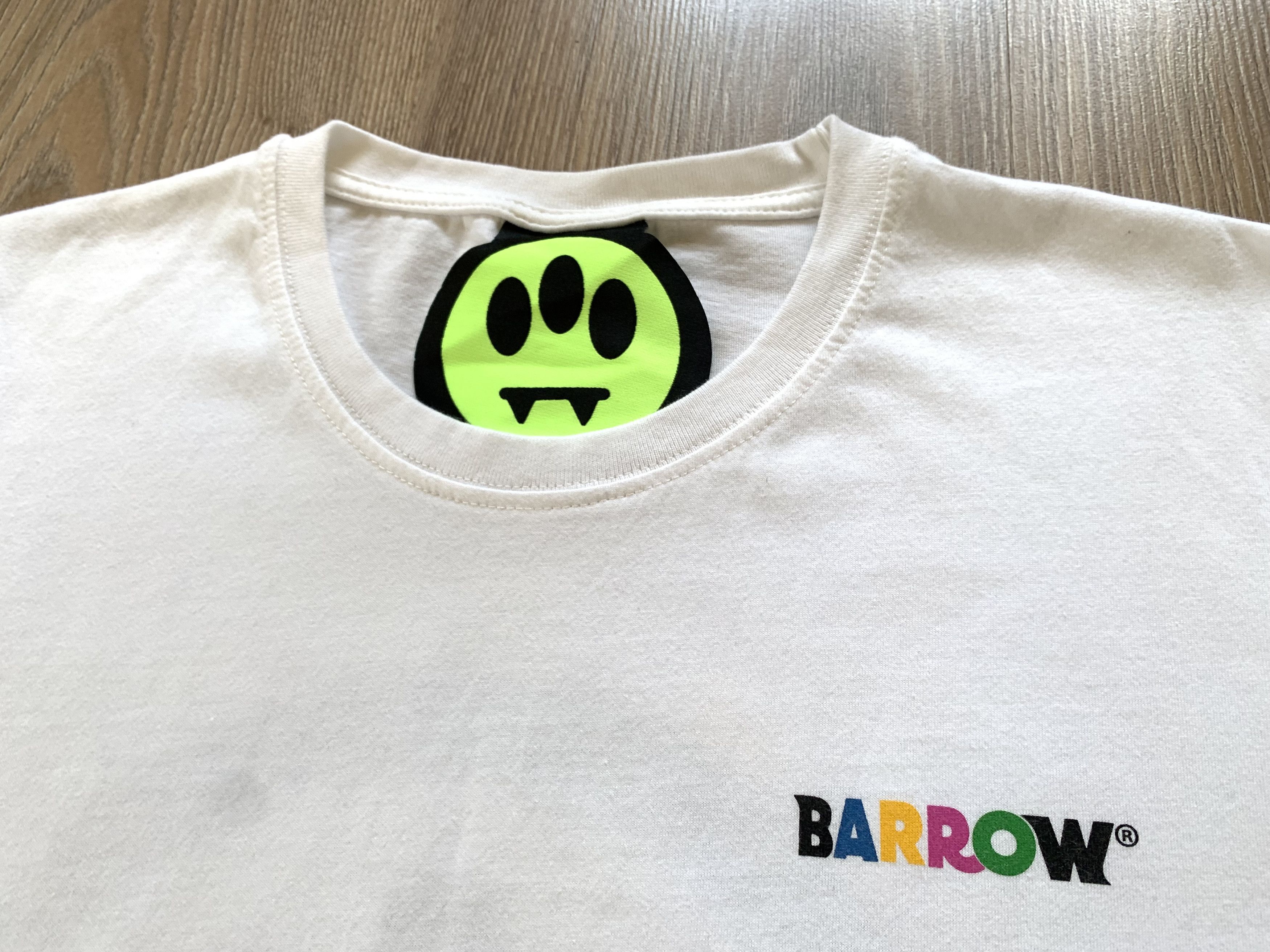 Barrow × Vintage Barrow Vintage White Printed T-Shirt Size US XL / EU 56 / 4 - 4 Thumbnail