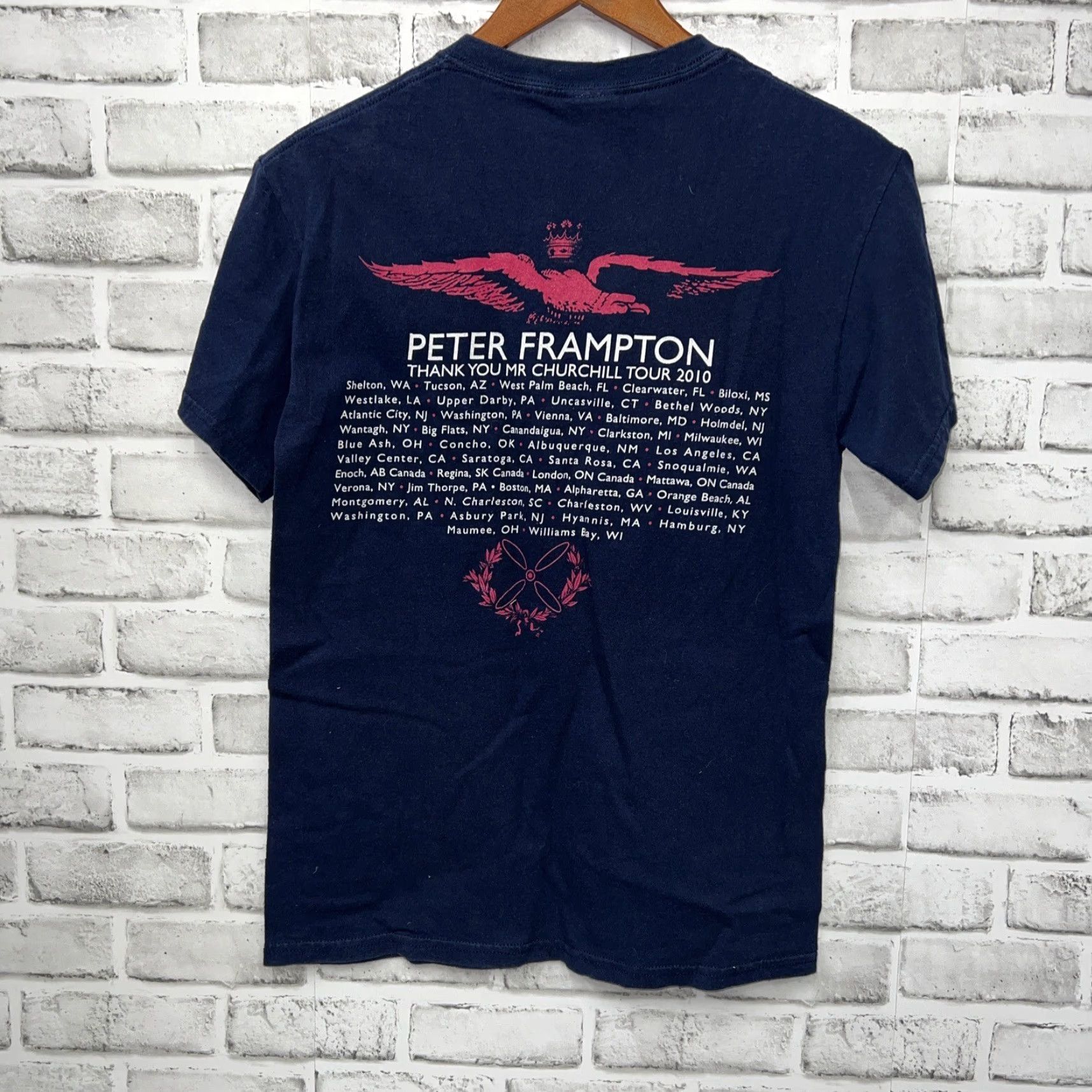 Vintage Thank You Mr Churchill Tour T-Shirt Mens Blue Size S User: Thank You Mr Churchill Tour T-Shirt Mens Blue Size S Size US S / EU 44-46 / 1 - 4 Thumbnail
