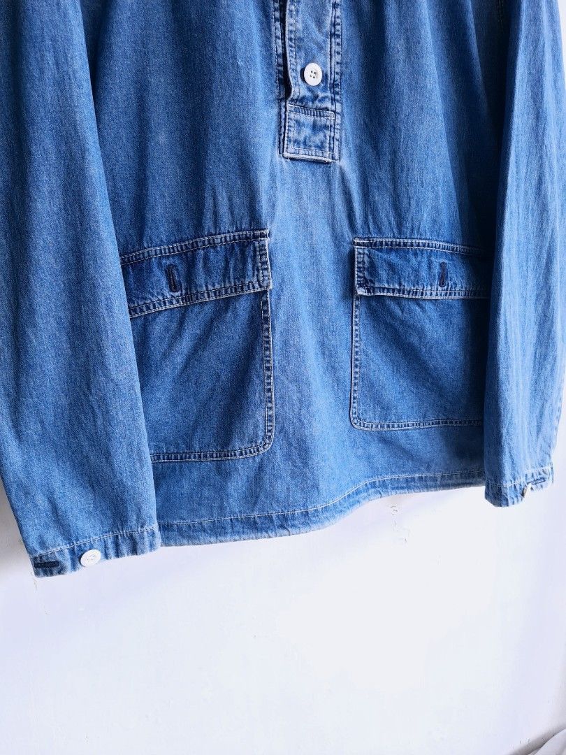 Columbia Columbia USN anorak denim jacket Size US L / EU 52-54 / 3 - 4 Thumbnail