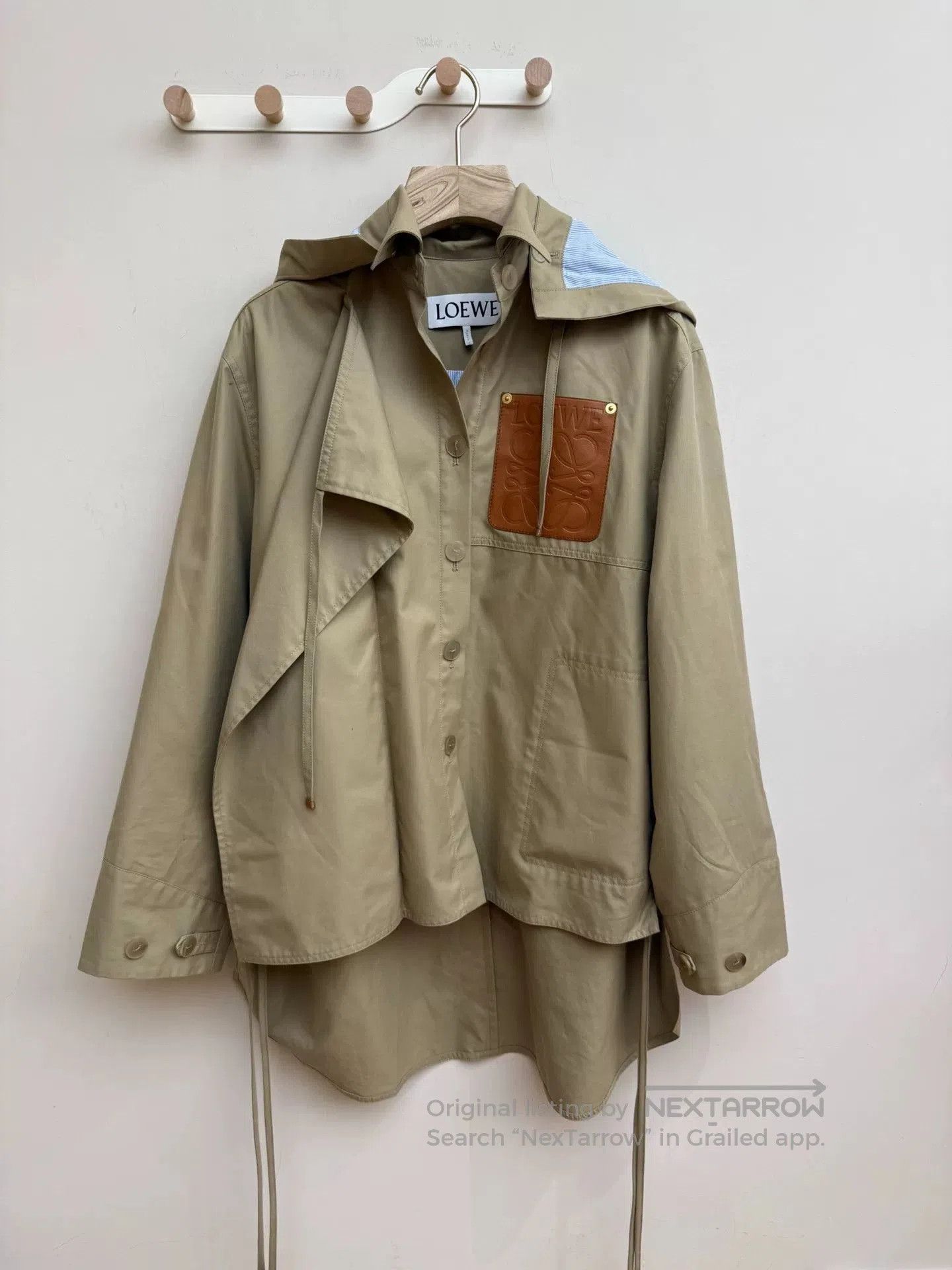 Loewe LOEWE SS21 Military Parka Coat Women. Size US S / EU 44-46 / 1 - 1 Thumbnail