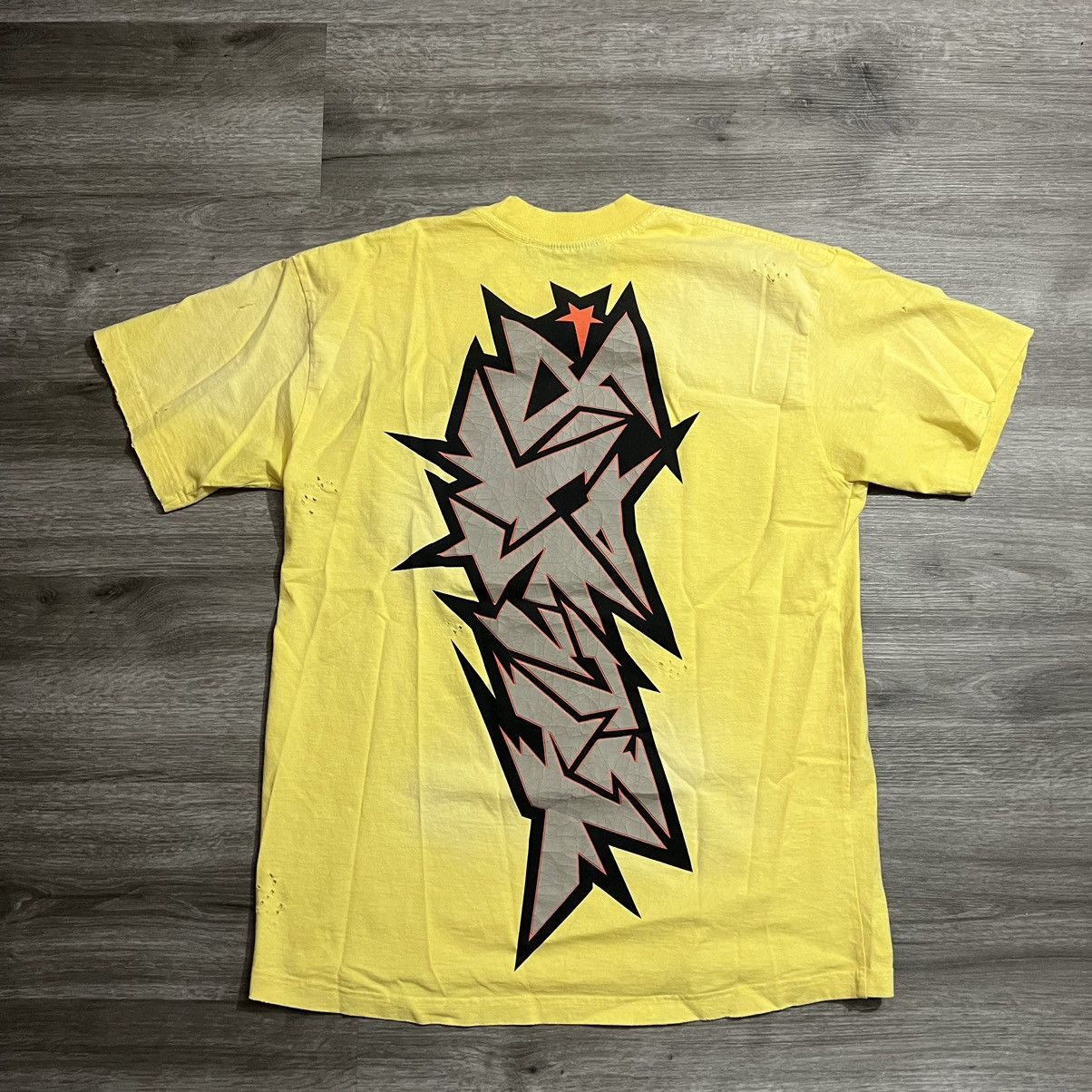 HELLSTAR Hellstar Cracked Logo T-Shirt Size US M / EU 48-50 / 2 - 8 Thumbnail