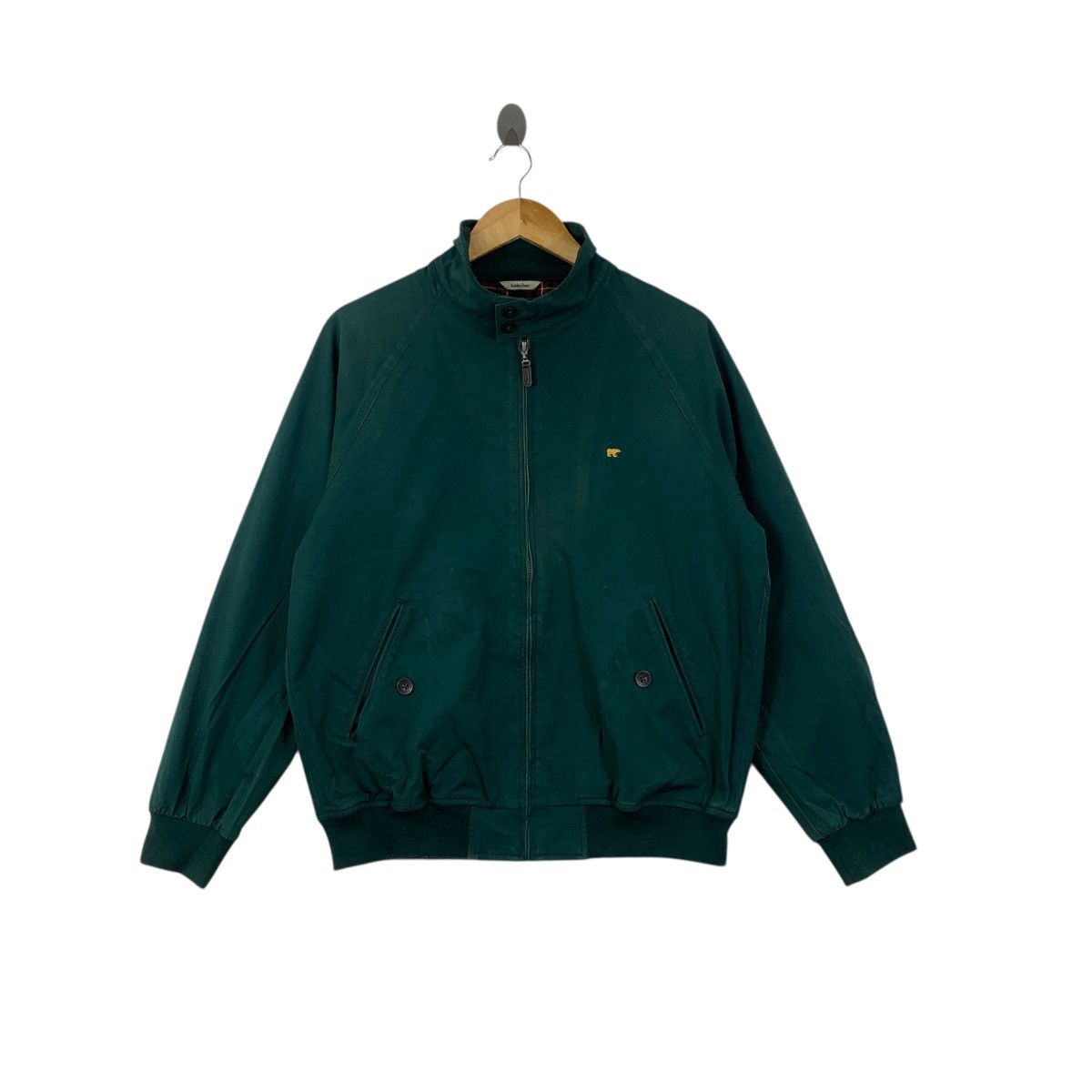 Golden Bear Vintage GOLDEN BEAR USA Outdoor Tartan Lining Zipper Bomber Size US L / EU 52-54 / 3 - 1 Thumbnail