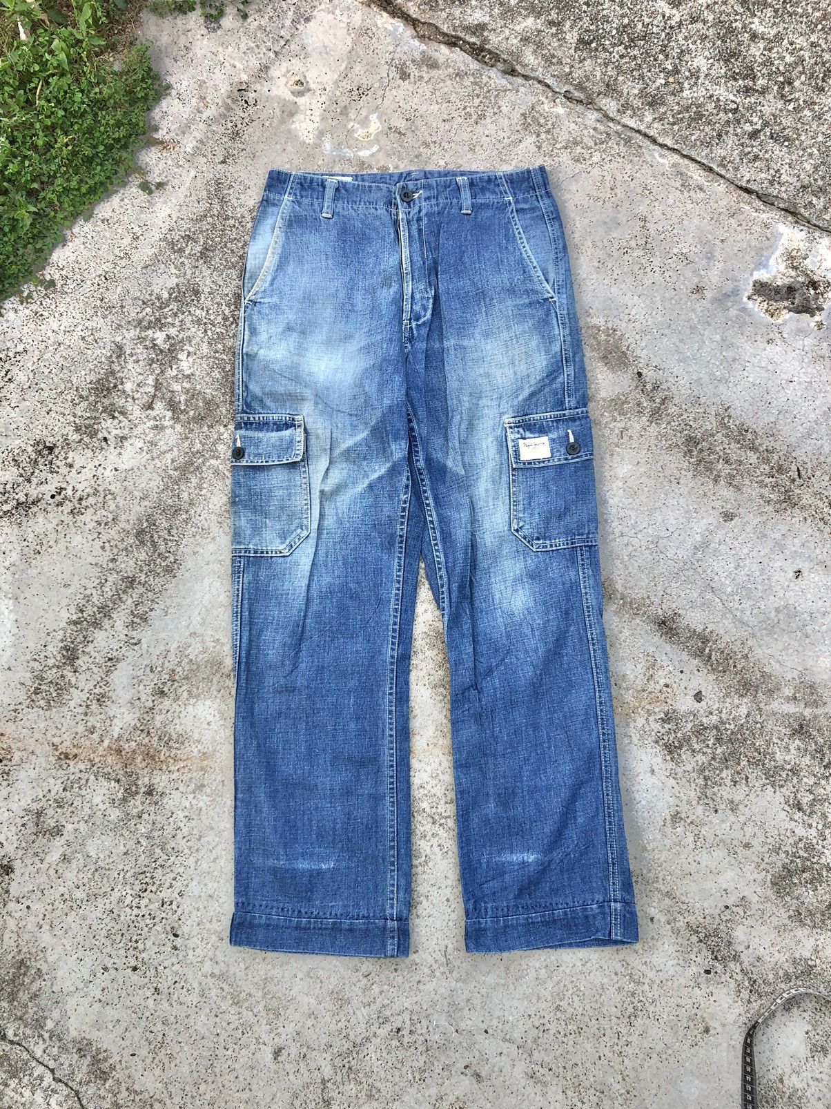 Hypebeast × Pepe Jeans CARGO JEANS BY PEPE JEANS LONDON Size US 28 / EU 44 - 1 Thumbnail