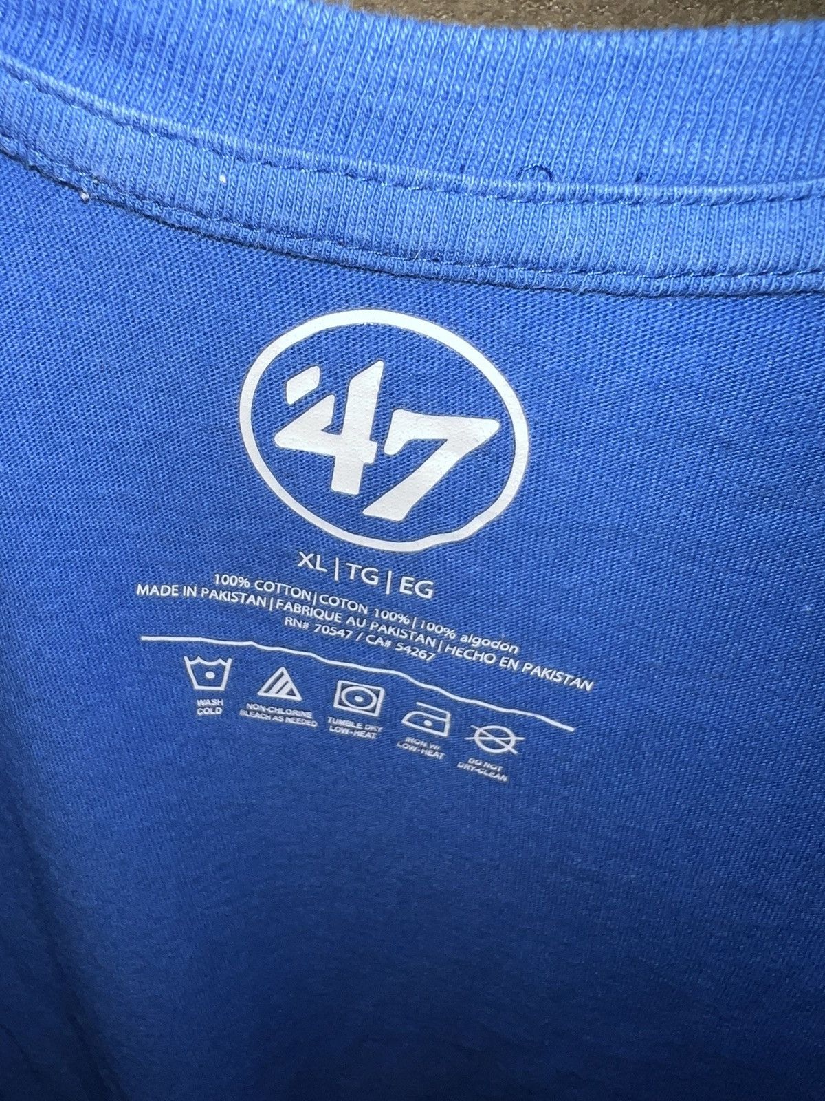 47 Brand × NFL Los Ángeles Rams Football 47’ Brand T Shirt Size XL Size US XL / EU 56 / 4 - 2 Thumbnail