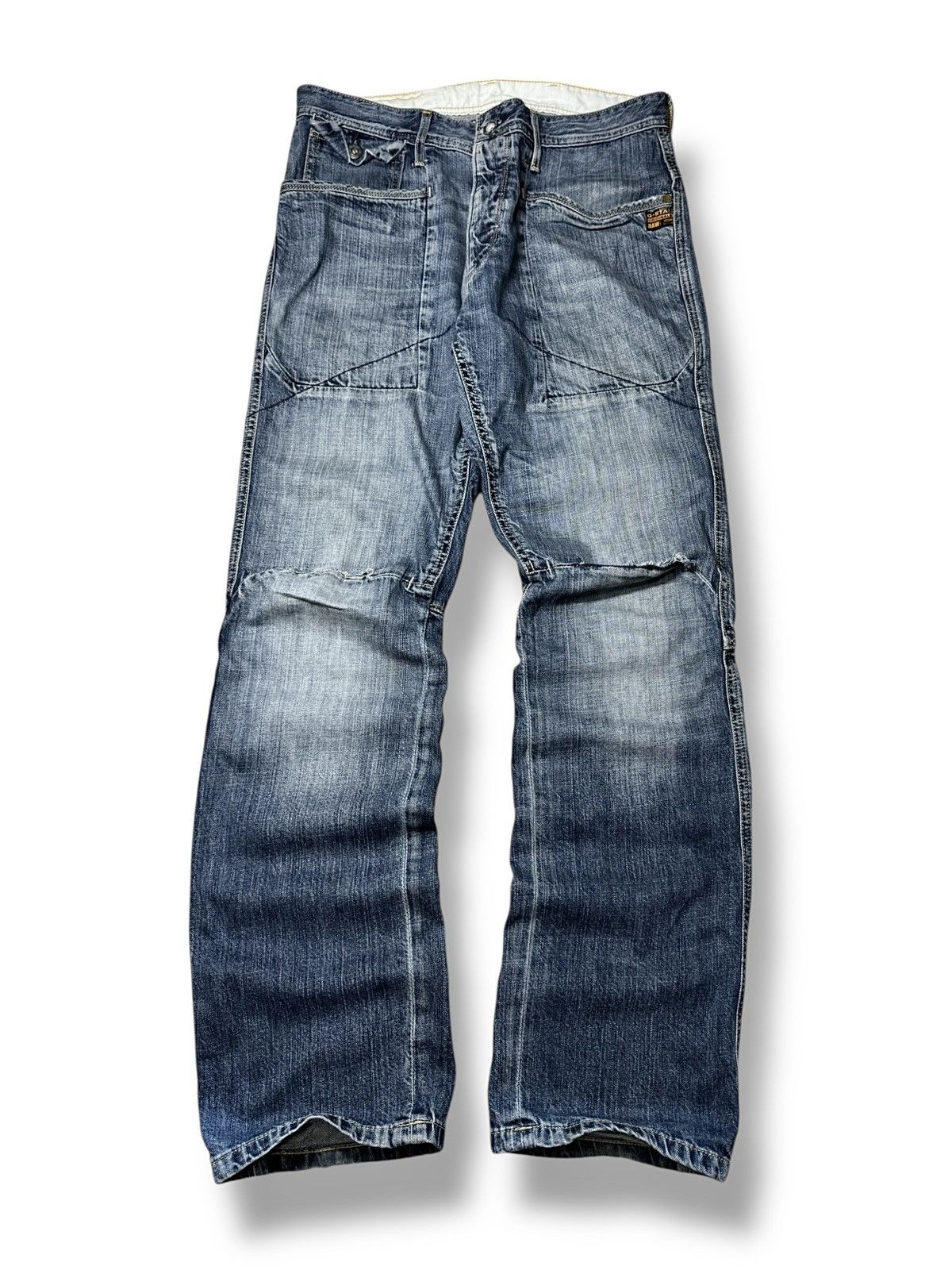 G-Star Rare Vintage Jeans G-Star Raw Avant-Garde Style Y2K Size US 31 - 2 Thumbnail