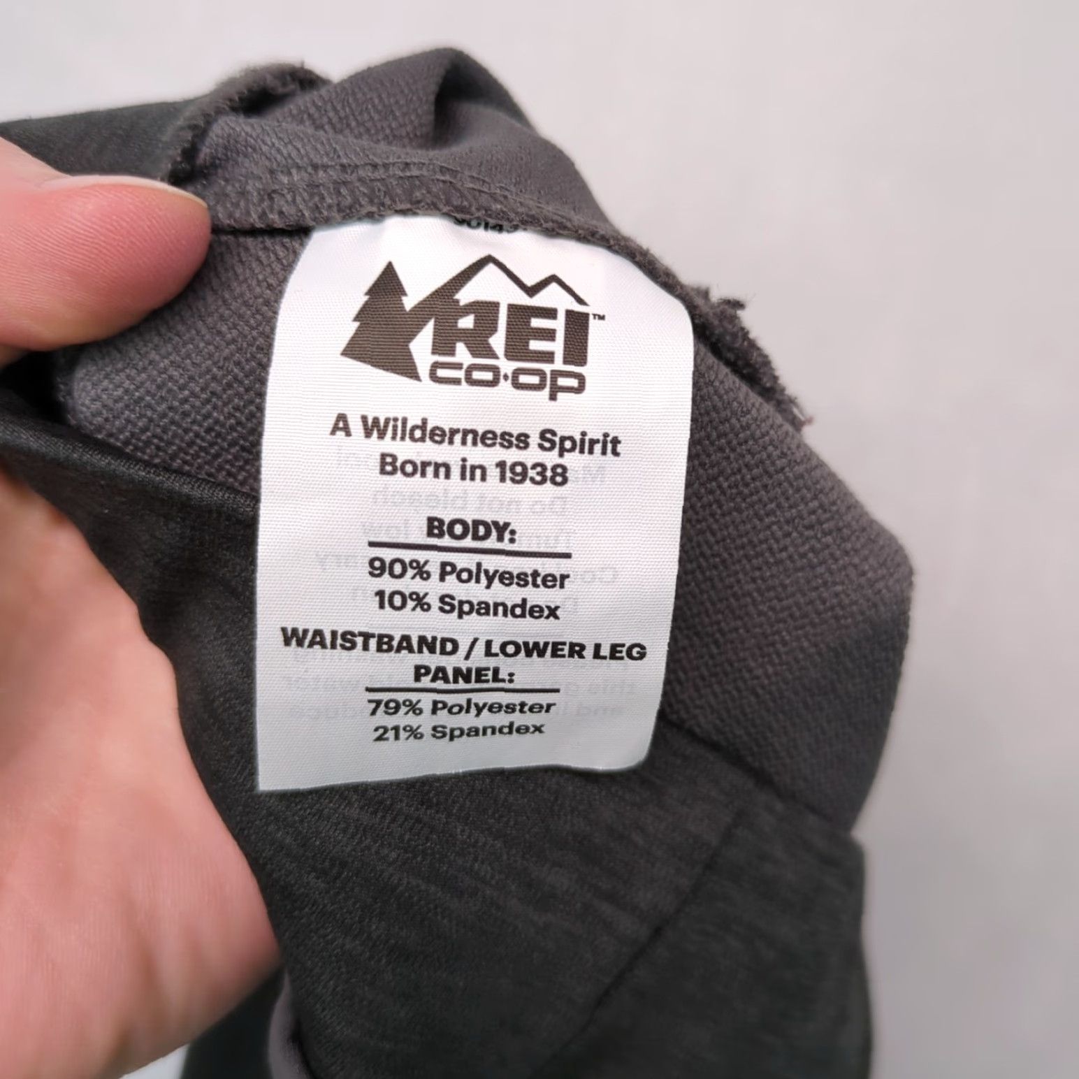 Vintage REI Co-op Hiking Track Pants Mens Small Gray Zip Pocket Lightweight Sports Activewear Running Jogging Gym & Training Track & Field Pants Size US 29 - 7 Thumbnail