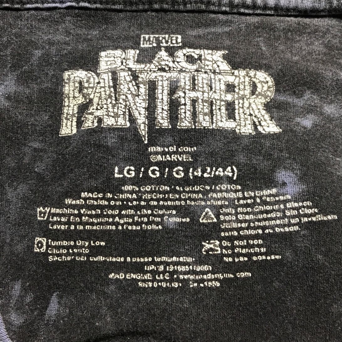 Marvel Comics Marvel Black Panther Navy Crew Neck Short Sleeve T-shirt L Size US L / EU 52-54 / 3 - 3 Thumbnail
