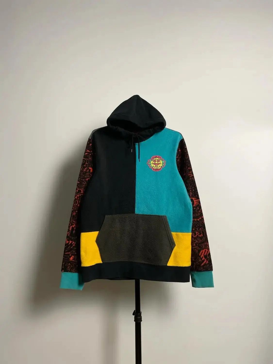 Japanese Brand KILLER ACID x THE BINDLE FLEECE HOODIE Size US S / EU 44-46 / 1 - 5 Thumbnail