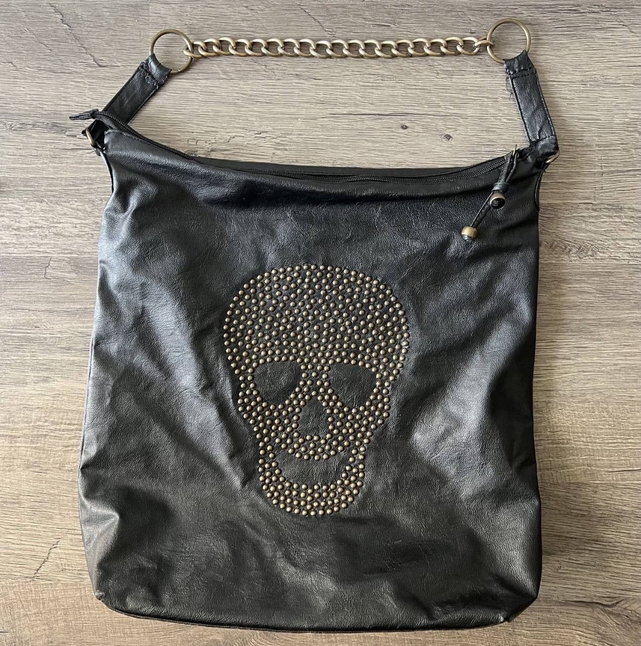 Vintage Vintage Punk Goti Bags Skull Big Logo Y2K Size ONE SIZE - 2 Thumbnail