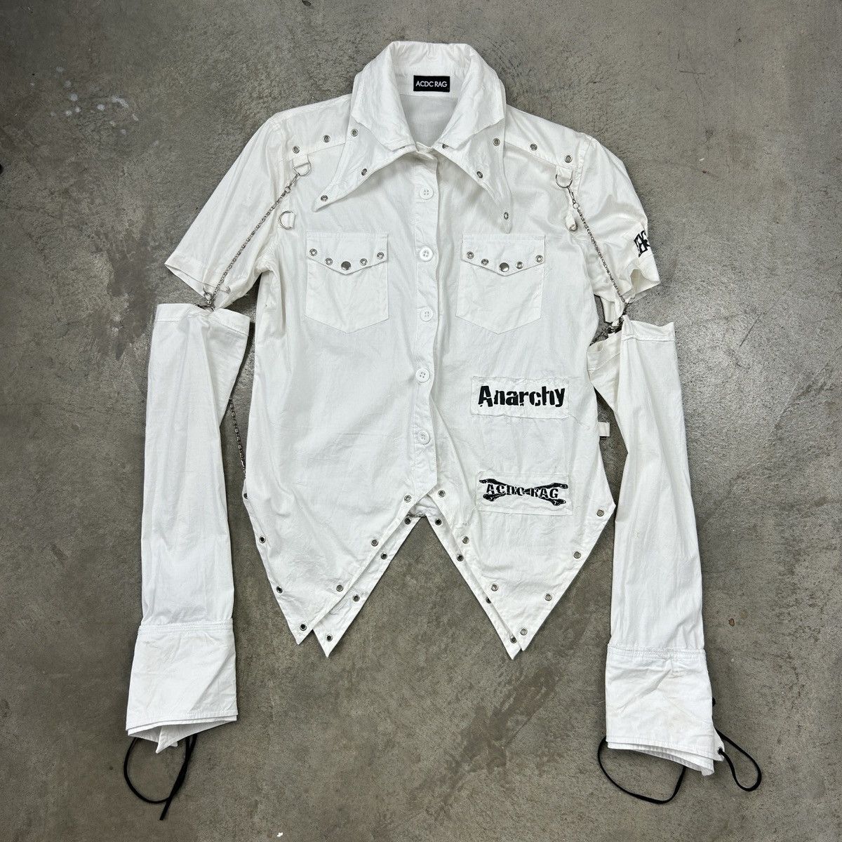 Japanese Brand × Seditionaries ACDC Rag - Bondage Shirt Size US M / EU 48-50 / 2 - 17 Thumbnail