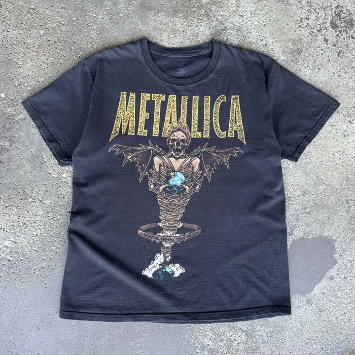 Metallica Y2K METALLICA KING NOTHING PUSHEAD FADED BAND TEE | Grailed