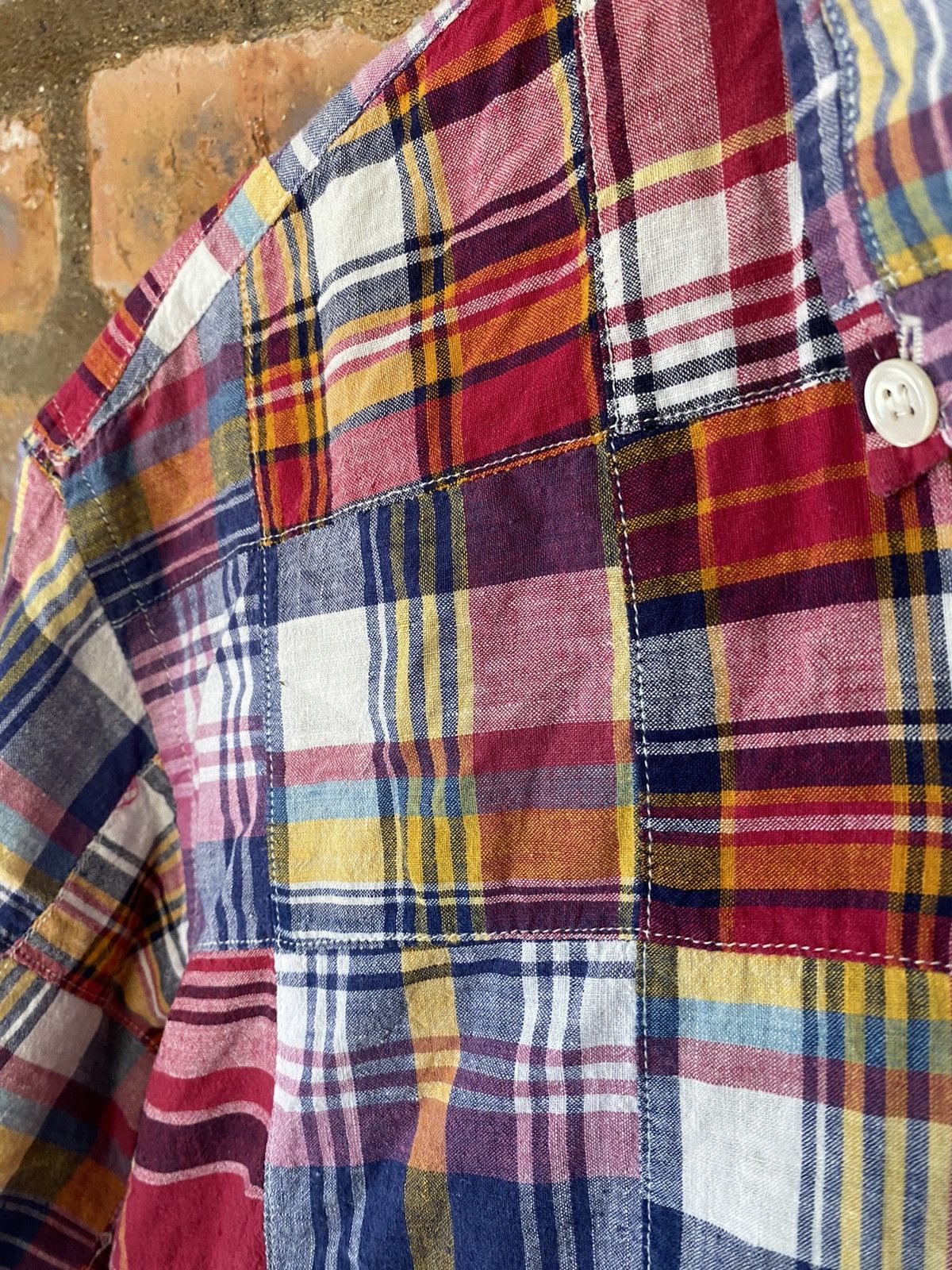Fragment Design SS1998 GDEH patchwork button up Size US M / EU 48-50 / 2 - 6 Thumbnail