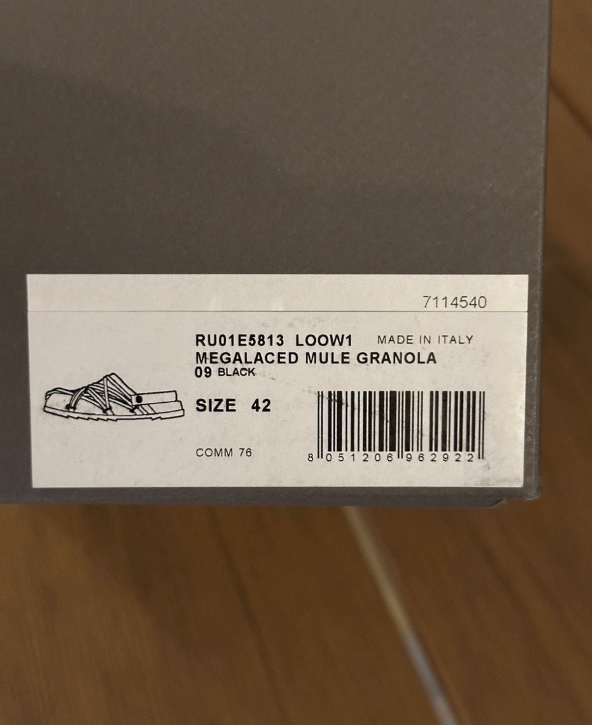 Rick Owens Rick Owens Mainline Black & White High-Top Converse Size US 8.5 / EU 41-42 - 7 Thumbnail
