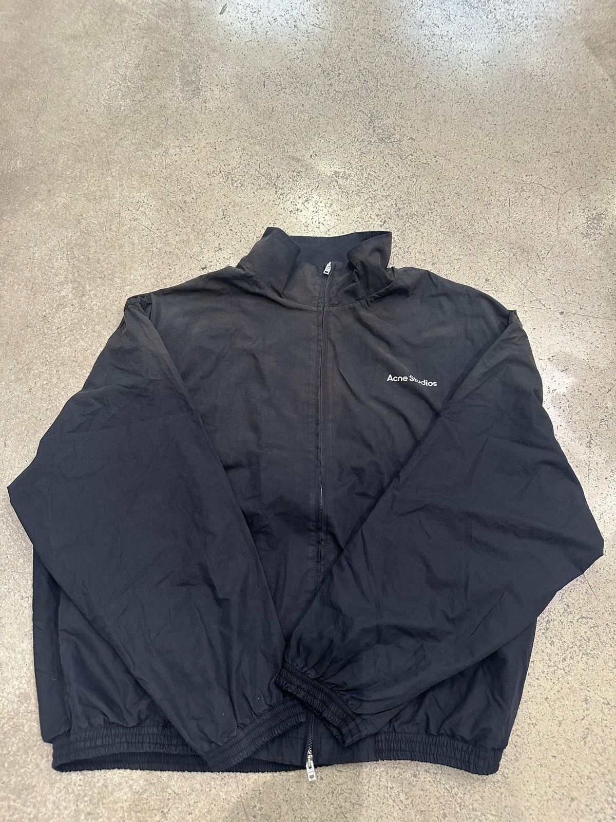Acne Studios ACNE STUDIOS - Logo Zipper Jacket Black Size US L / EU 52-54 / 3 - 1 Thumbnail