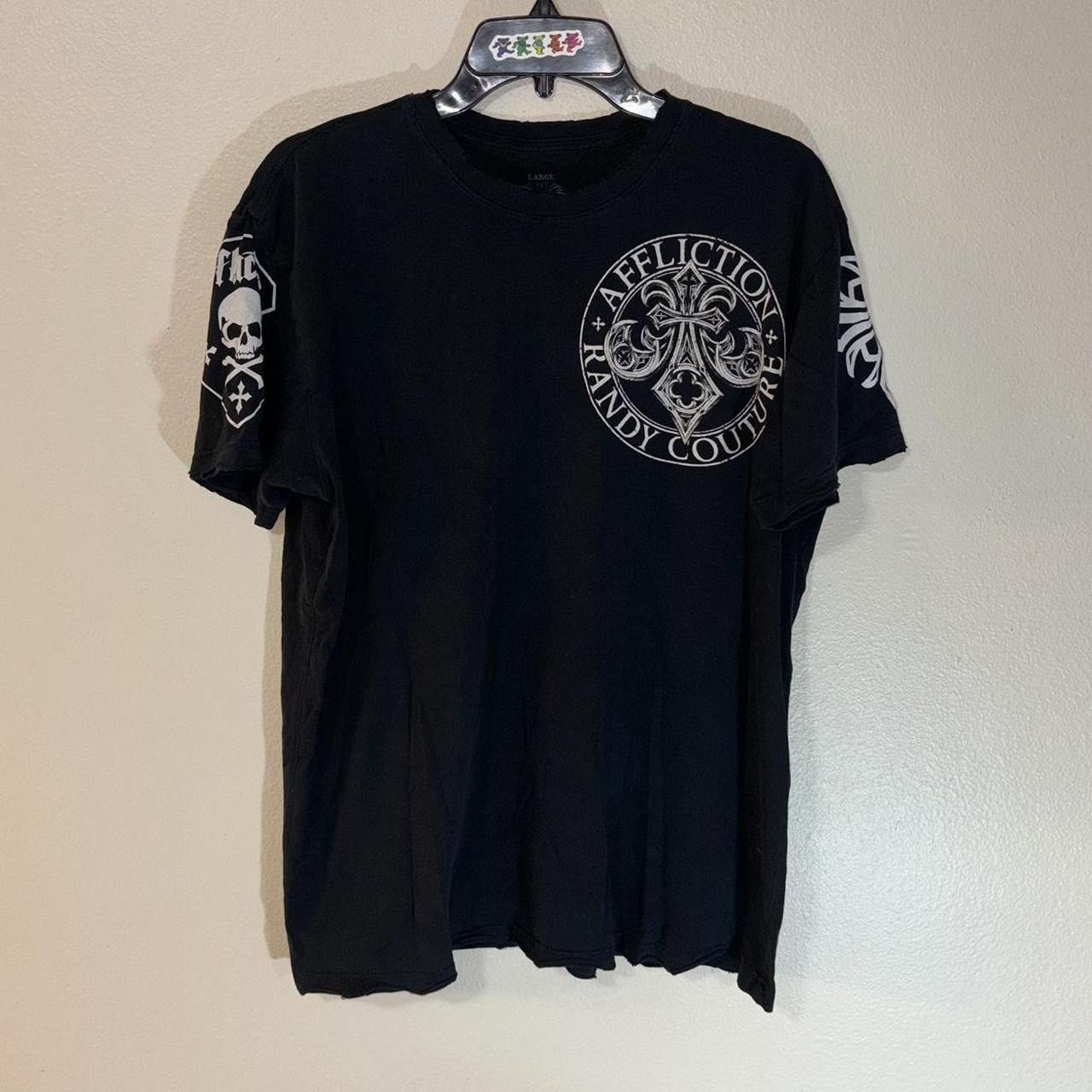 Affliction Y2K 2000s AFFLICTION Size LARGE Grunge Tee RARE Size US L / EU 52-54 / 3 - 2 Thumbnail