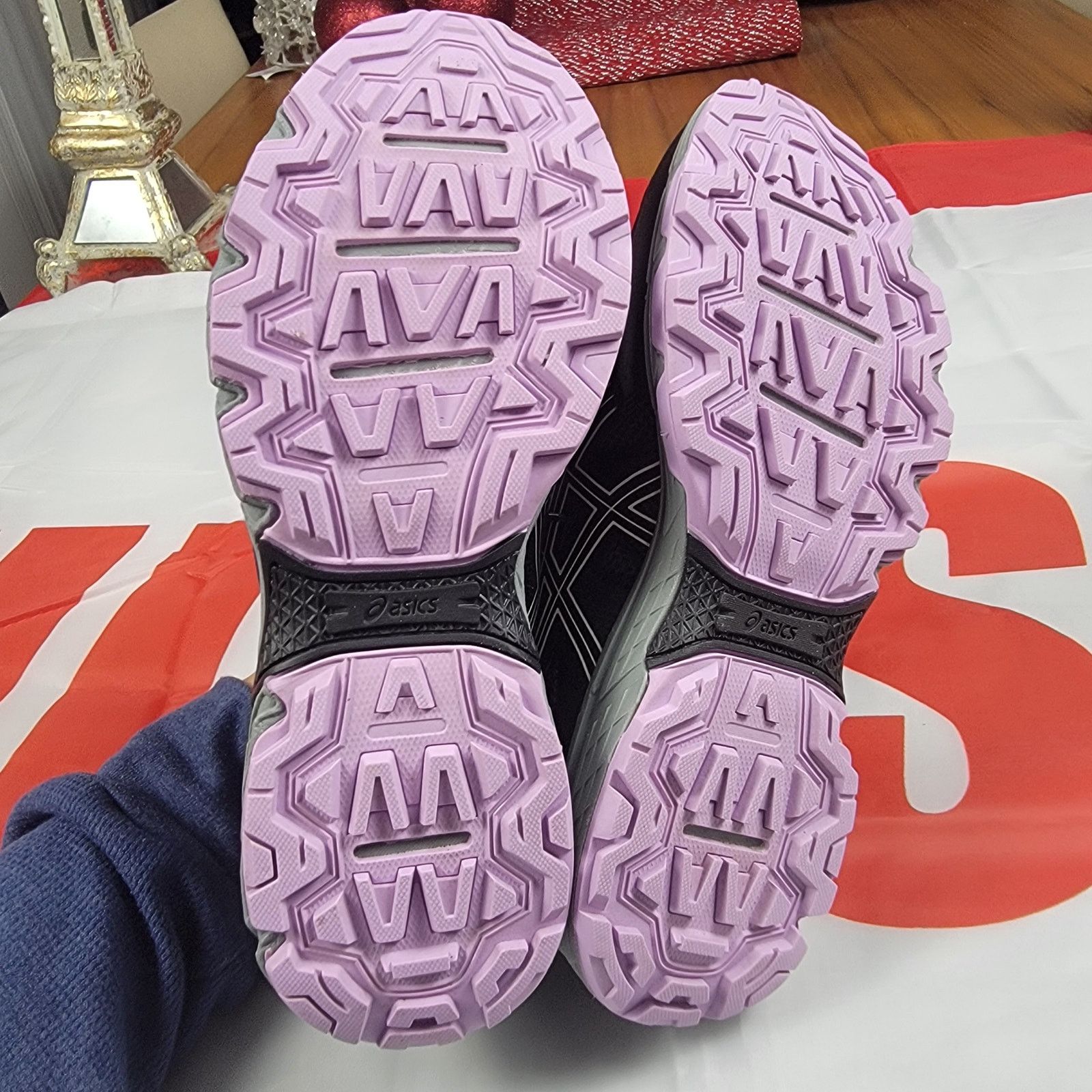 Asics ASICS Wmns Gel Venture 8 Wide Black Ivory Sz 9 1012A706(79) Size US 9 / IT 39 - 6 Thumbnail