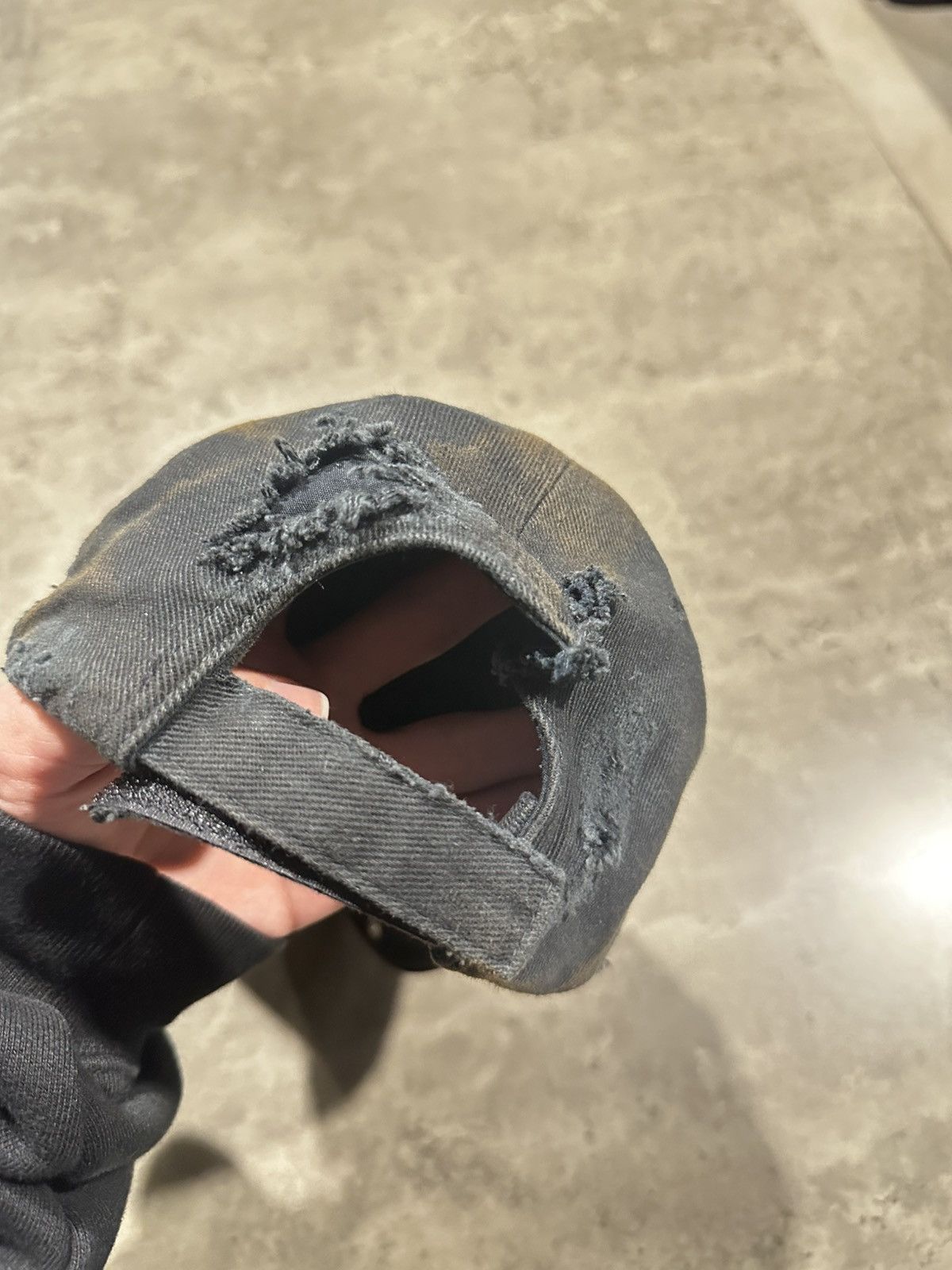 Balenciaga balenciaga destroyed mode cap Size ONE SIZE - 3 Thumbnail
