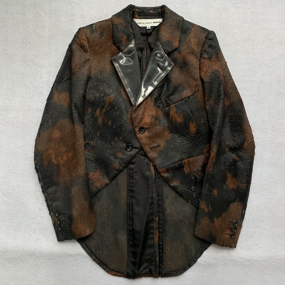 Comme des Garcons COMME des Garcons NOIR AW2005 Faux Fur Shrimp Tail Blazer Size S / US 4 / IT 40 - 1 Thumbnail