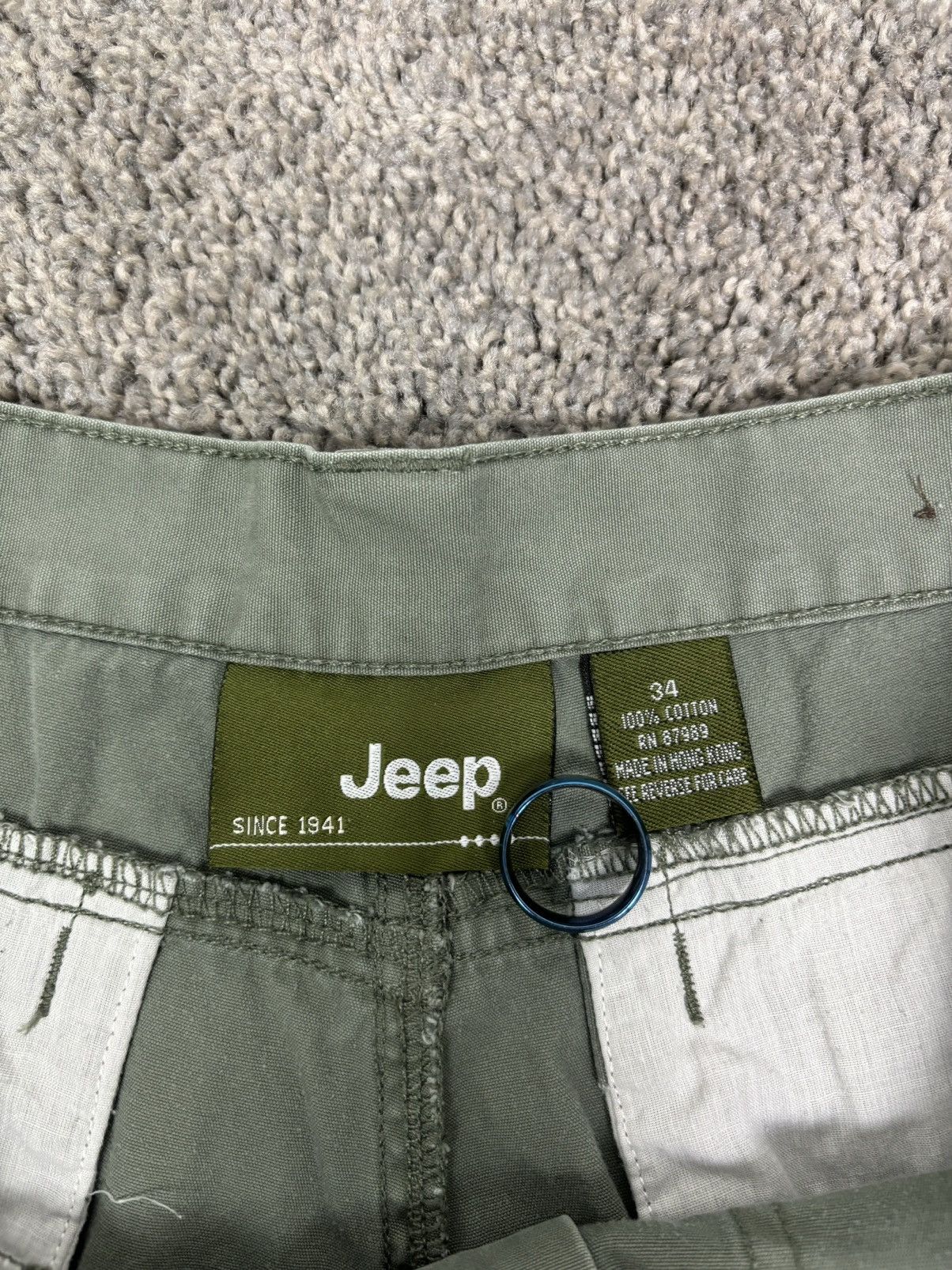 Jeep × Vintage Vintage green jeep cargo tactical shorts Size US 34 / EU 50 - 3 Thumbnail